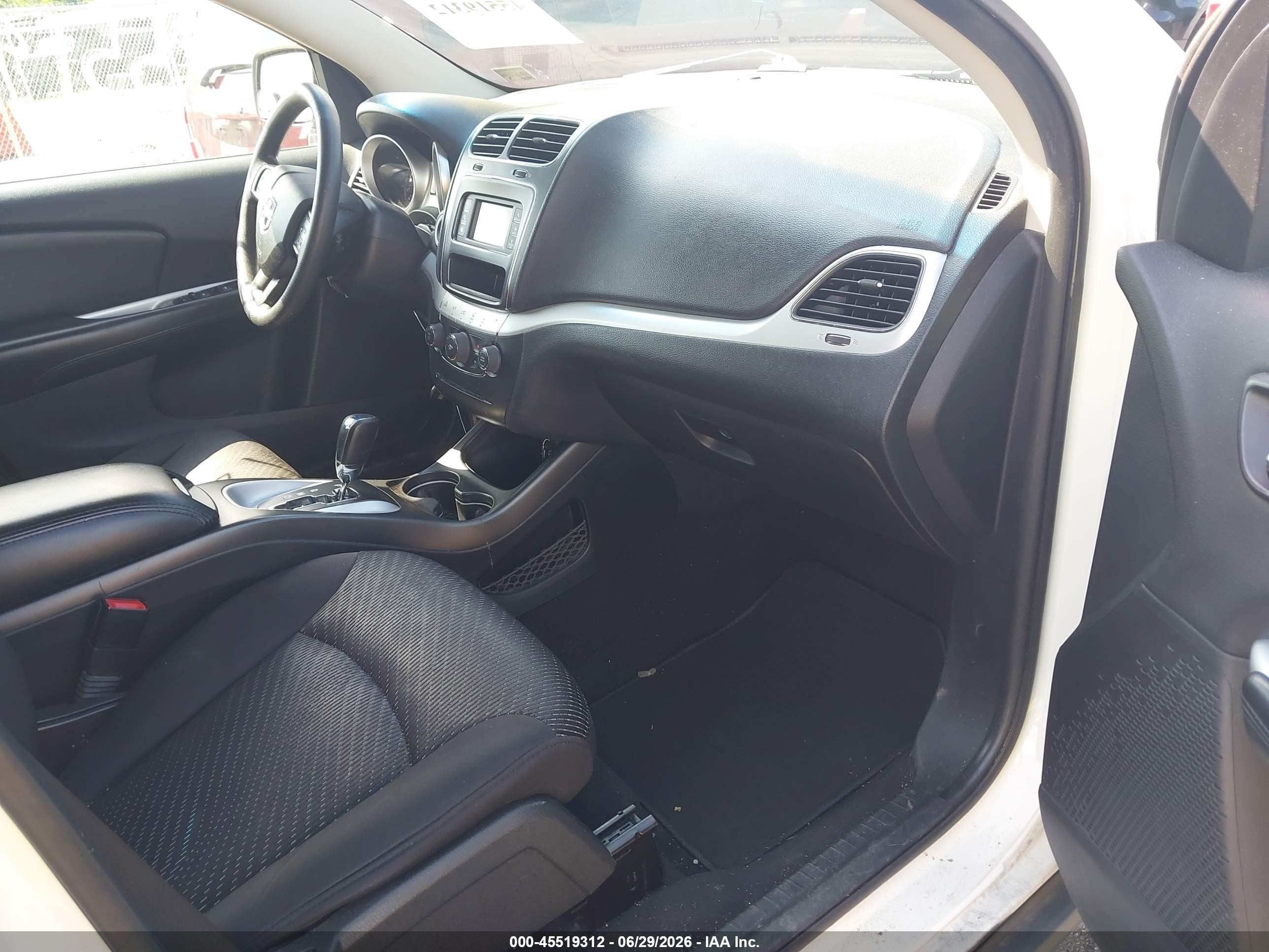 2014 Dodge Journey Sxt Белый vin: 3C4PDCBB4ET180595