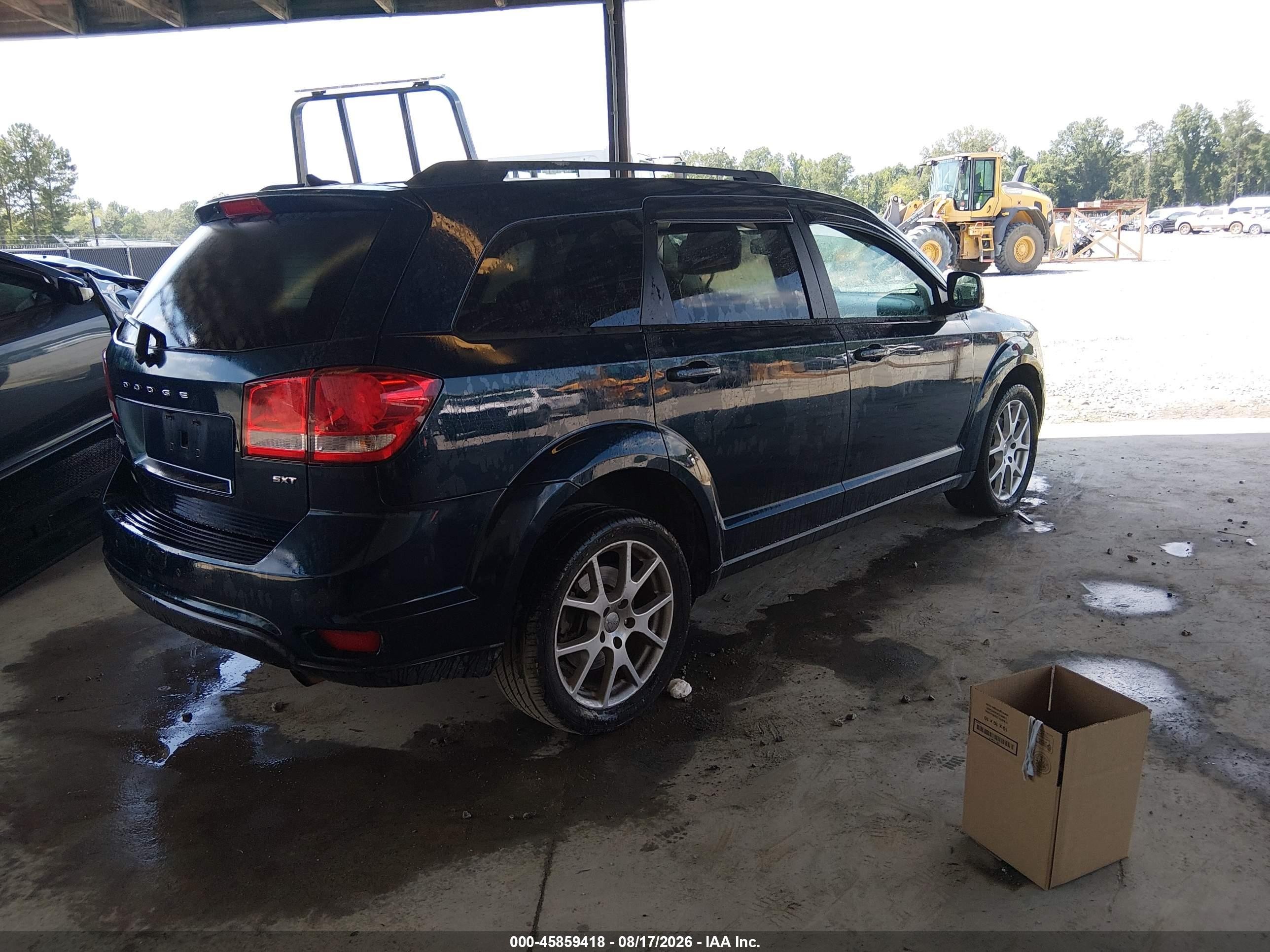 2014 Dodge Journey Sxt Blue vin: 3C4PDCBB4ET192813