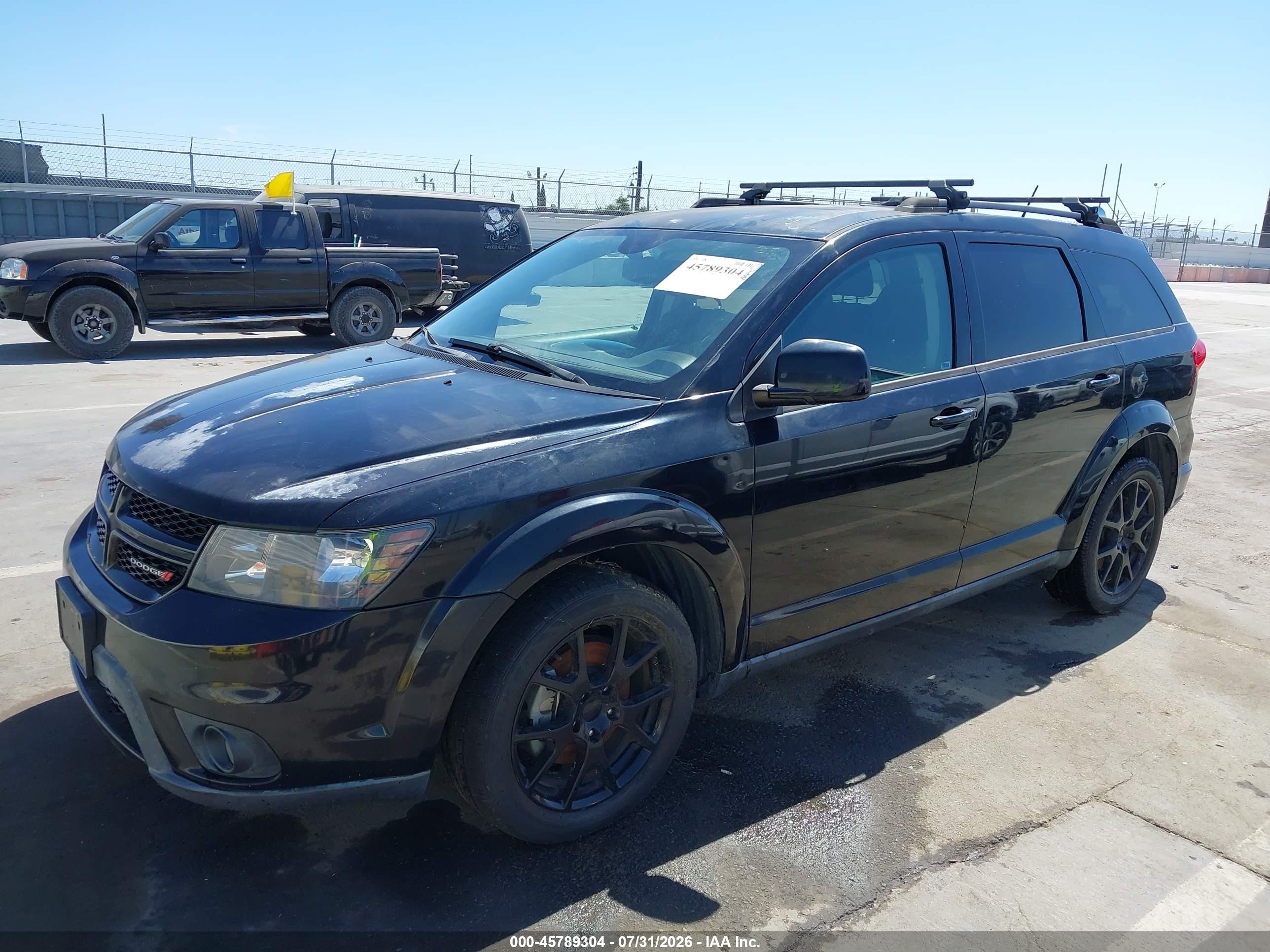 2015 Dodge Journey Sxt Black vin: 3C4PDCBB4FT650156