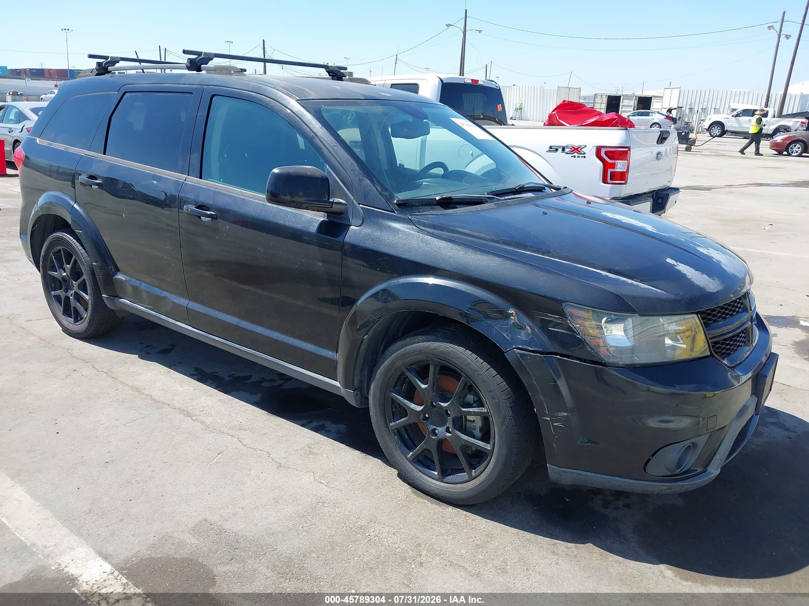 2015 Dodge Journey Sxt Black vin: 3C4PDCBB4FT650156