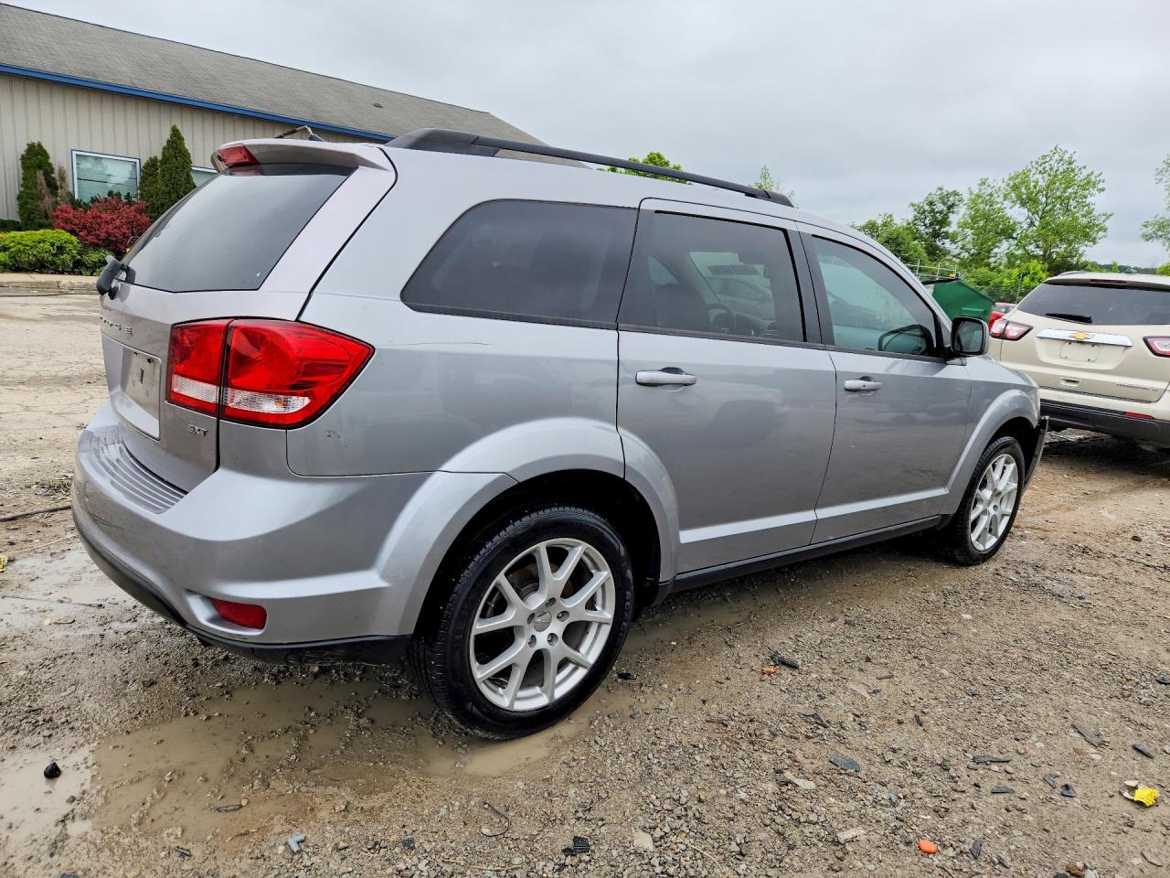 2015 Dodge Journey Sxt Silver vin: 3C4PDCBB4FT719377