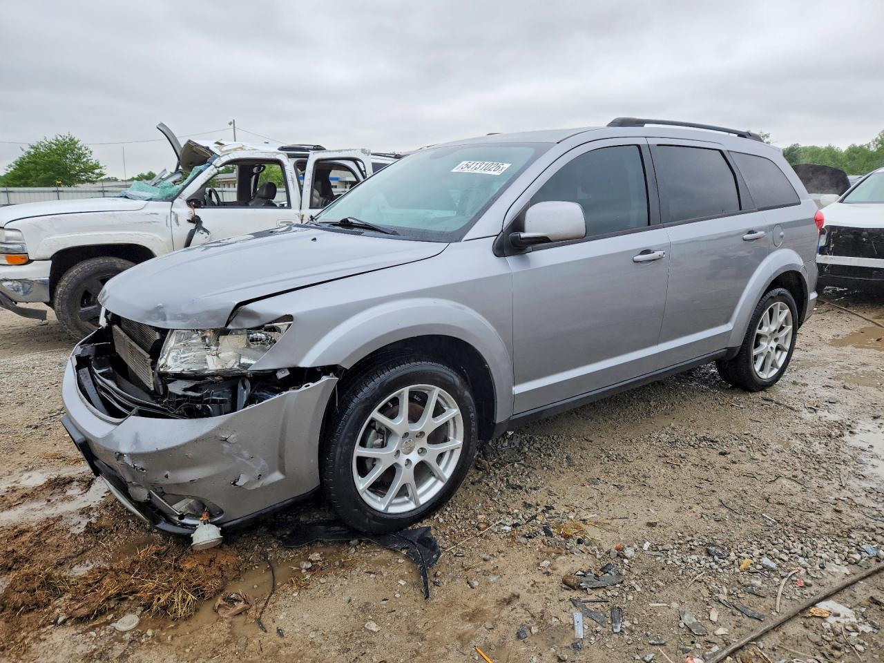 2015 Dodge Journey Sxt Silver vin: 3C4PDCBB4FT719377