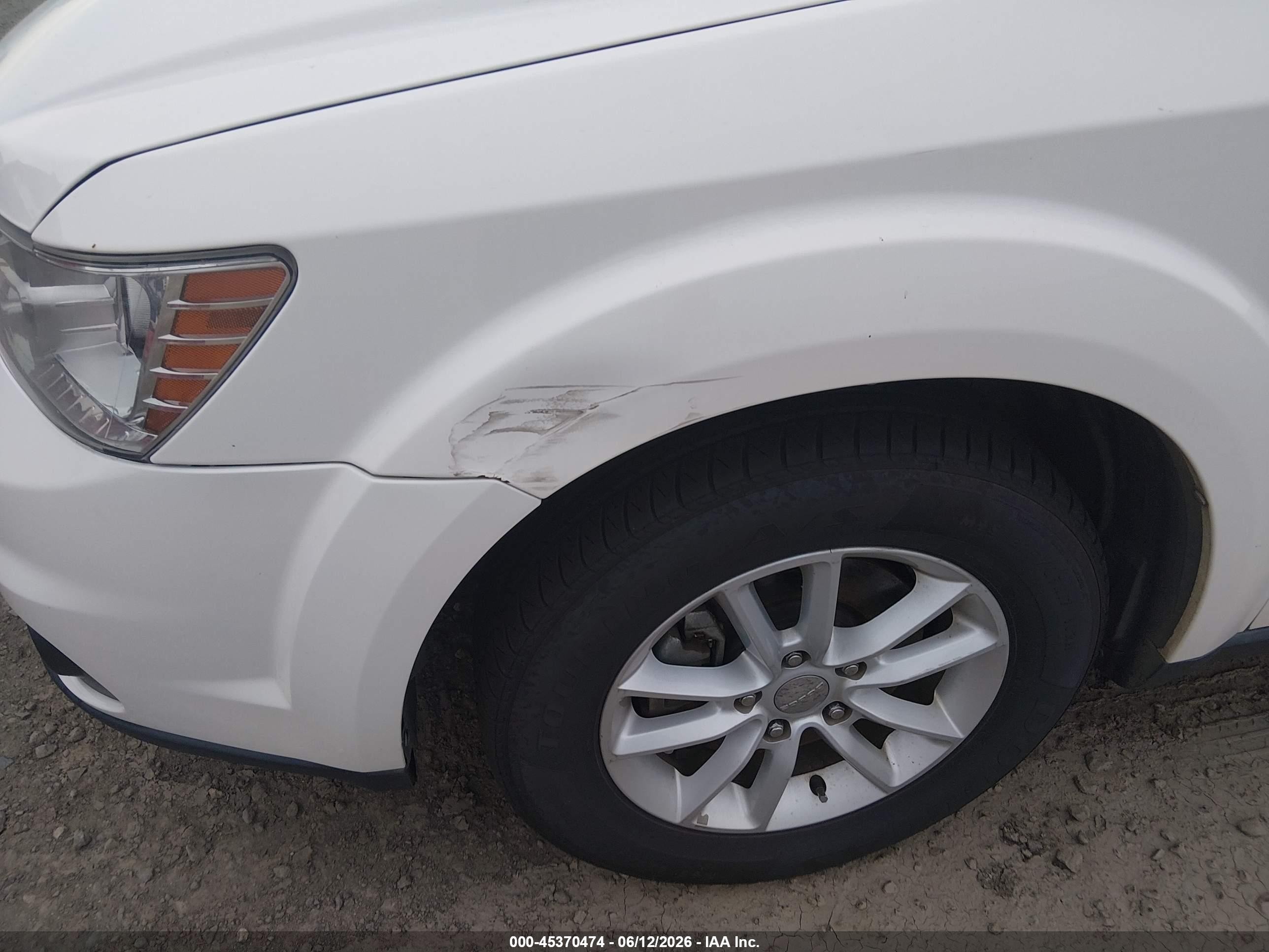 2016 Dodge Journey Sxt White vin: 3C4PDCBB4GT205773