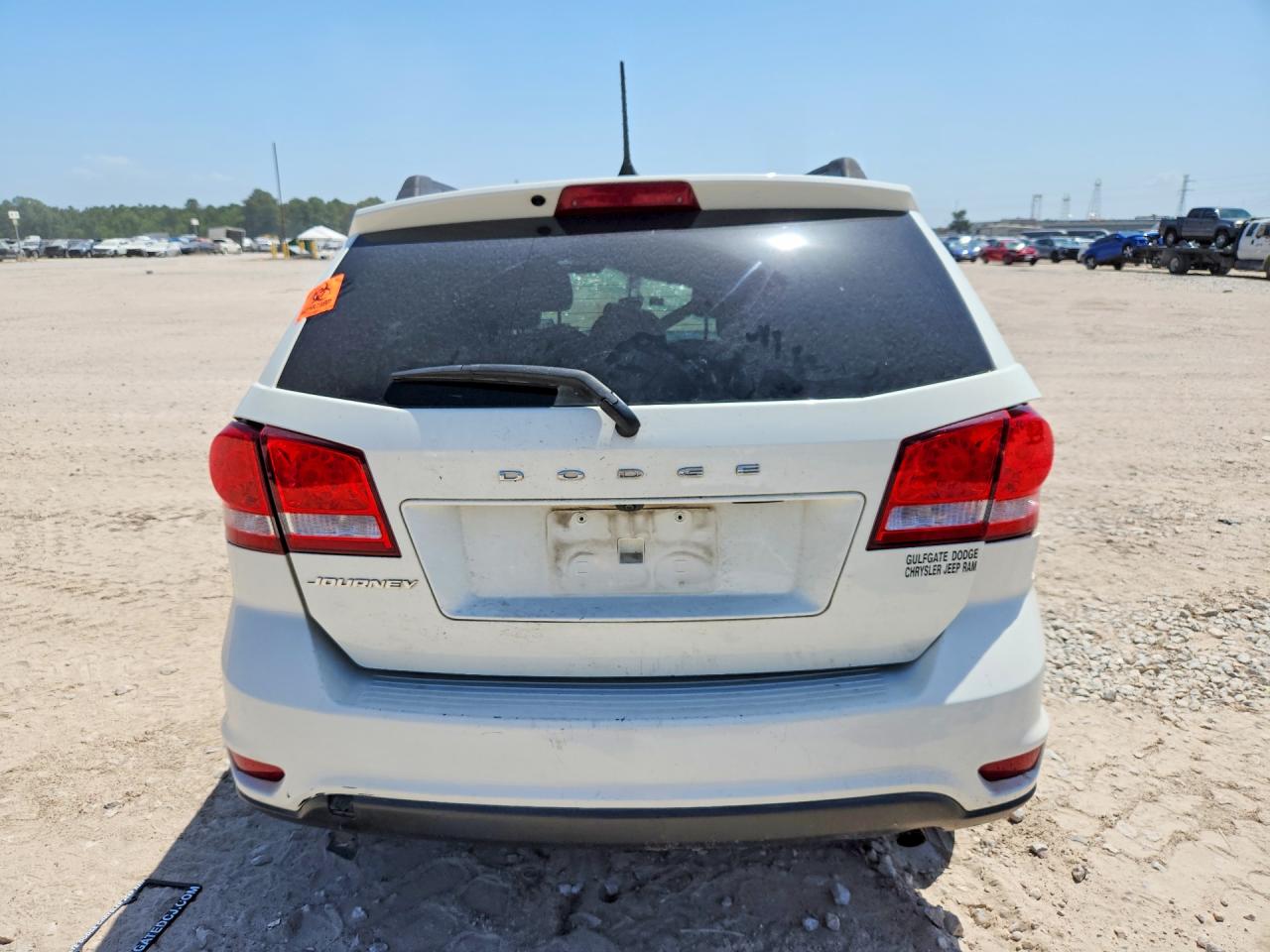 2019 Dodge Journey Se White vin: 3C4PDCBB4KT846012