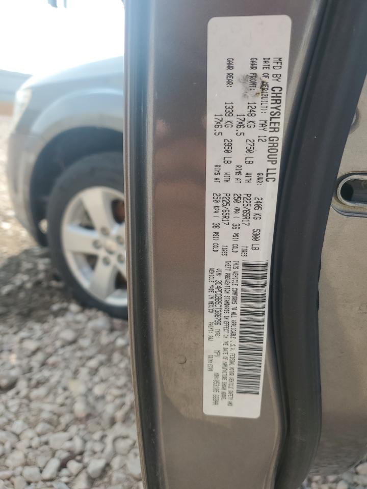 2012 Dodge Journey Sxt Charcoal vin: 3C4PDCBB5CT368796