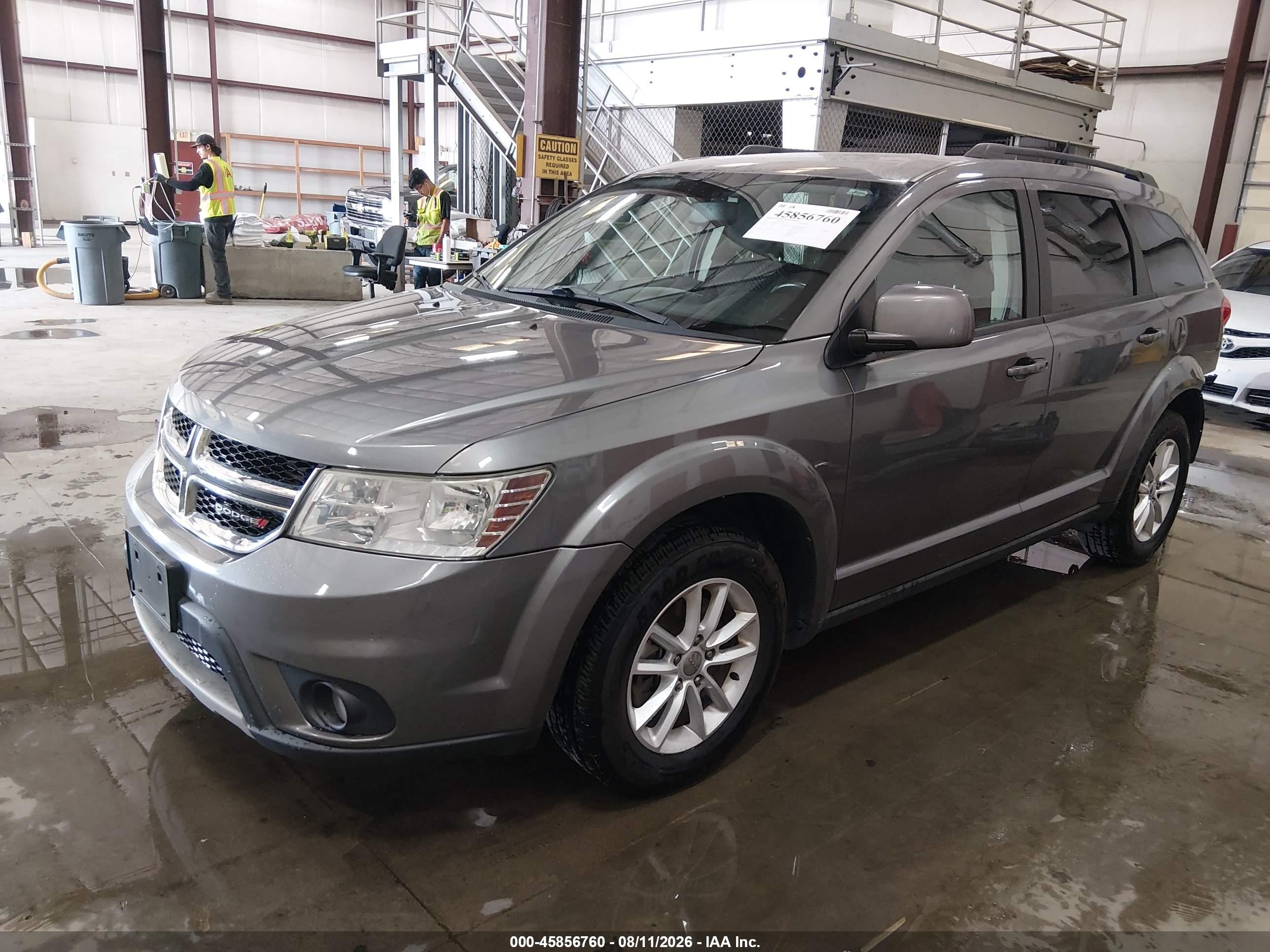 2013 Dodge Journey Sxt Gray vin: 3C4PDCBB5DT503244