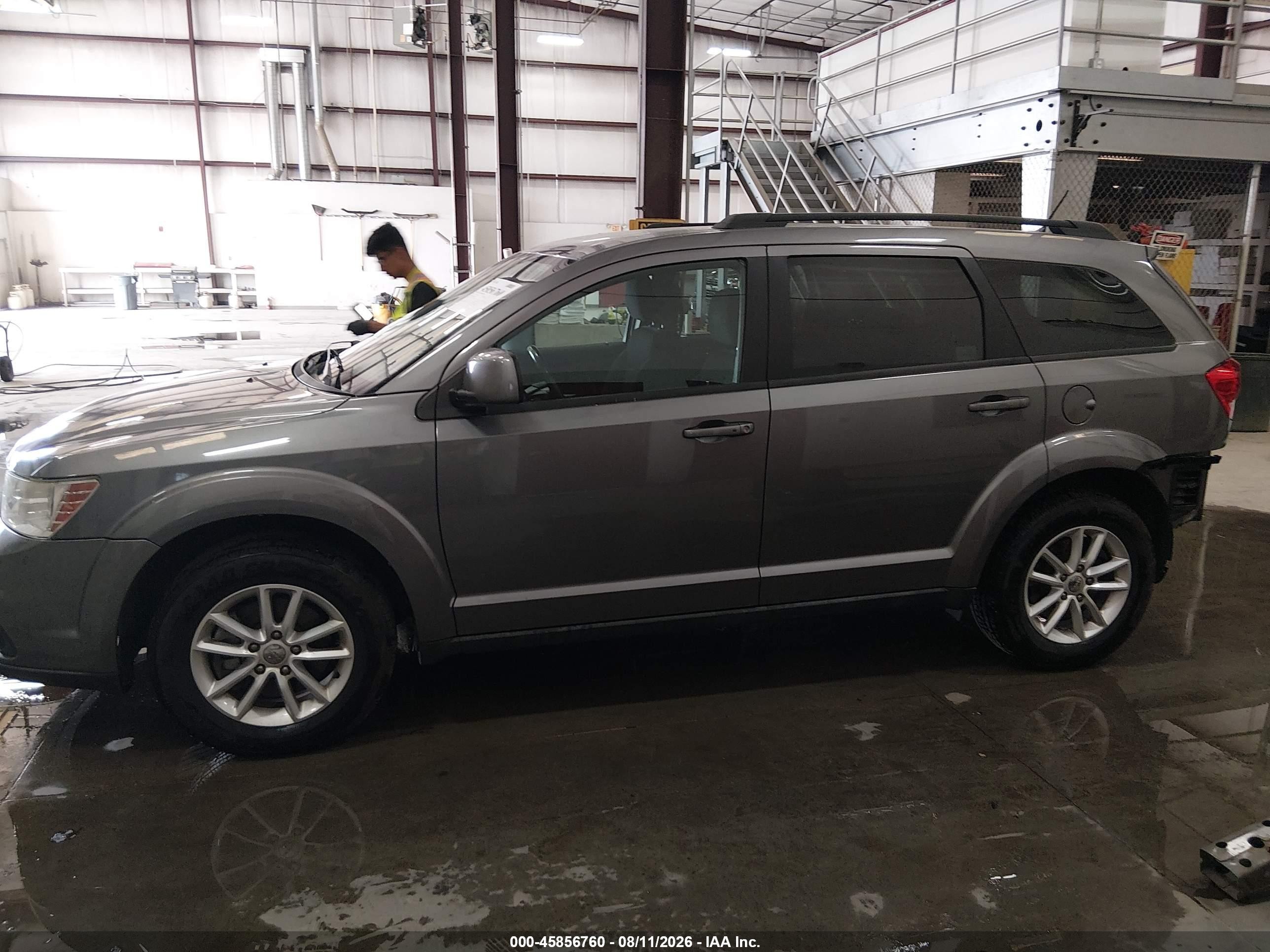 2013 Dodge Journey Sxt Gray vin: 3C4PDCBB5DT503244
