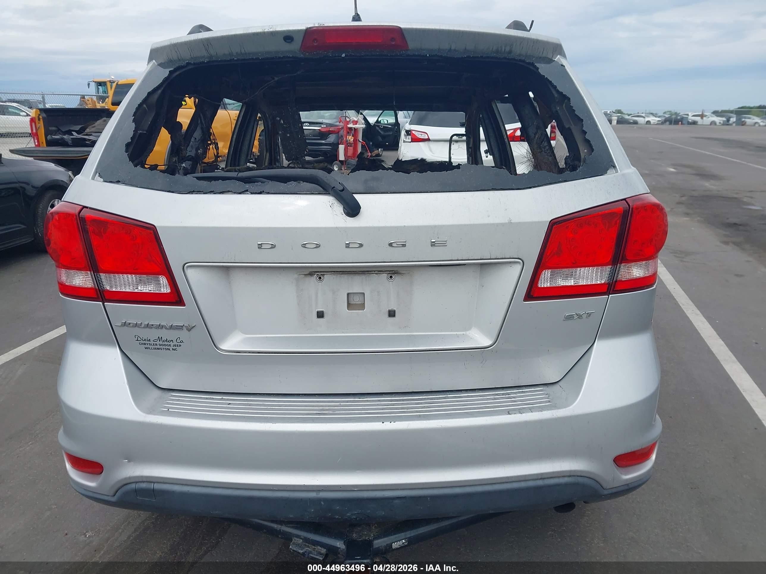 2014 Dodge Journey Sxt Silver vin: 3C4PDCBB5ET103864