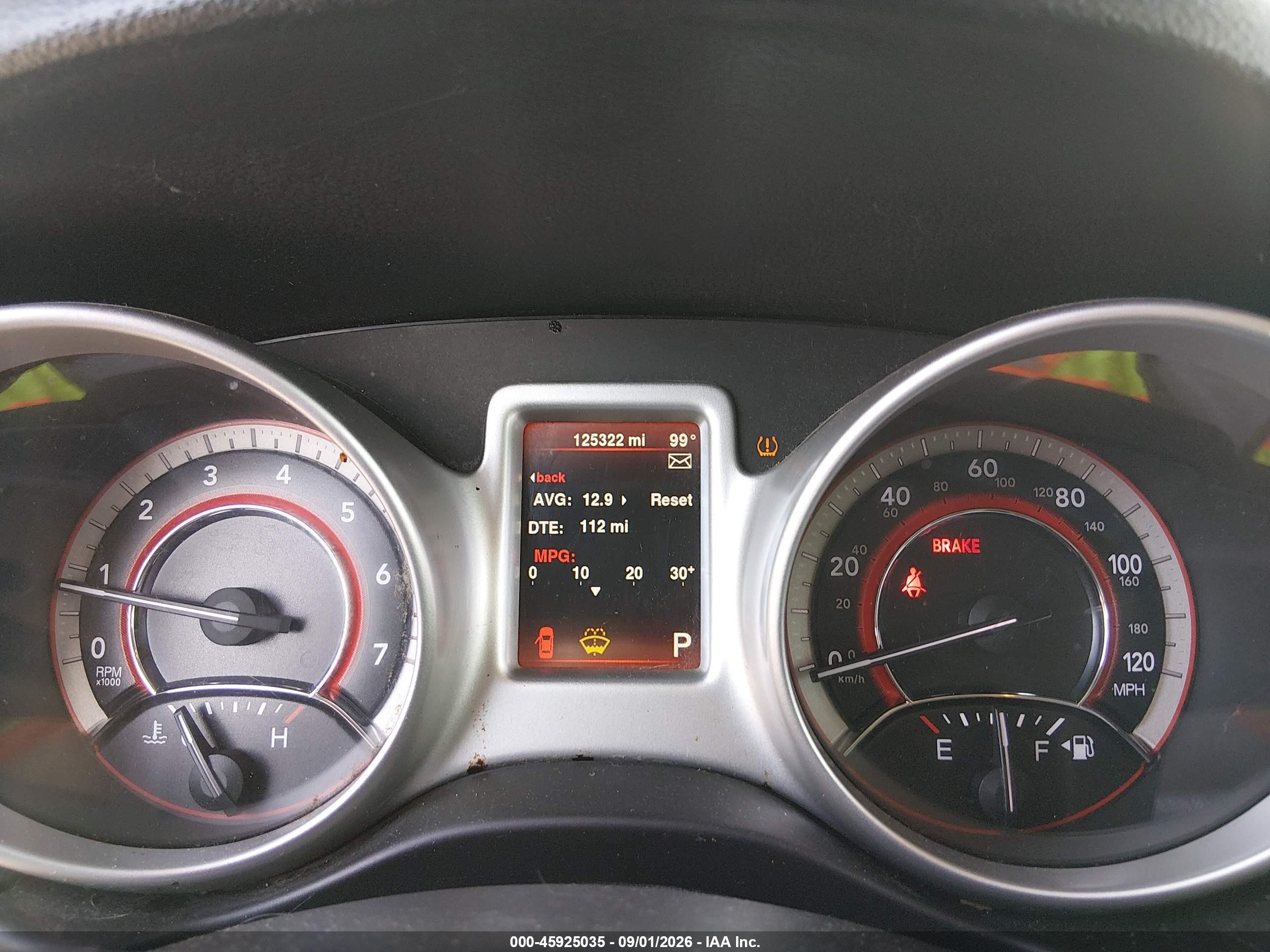 2014 Dodge Journey Sxt Черный vin: 3C4PDCBB5ET180430