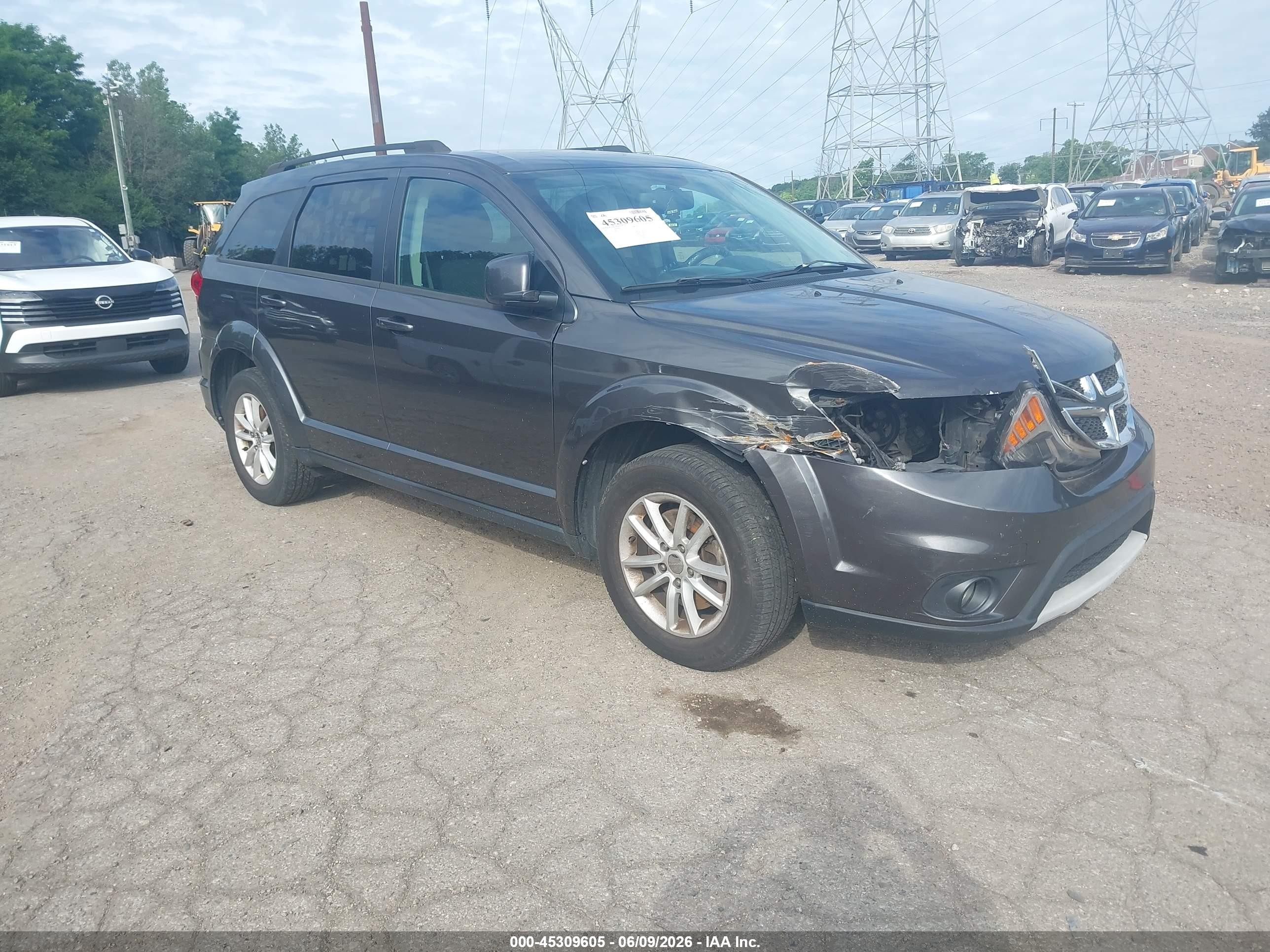 2015 Dodge Journey Sxt Серый vin: 3C4PDCBB5FT510746