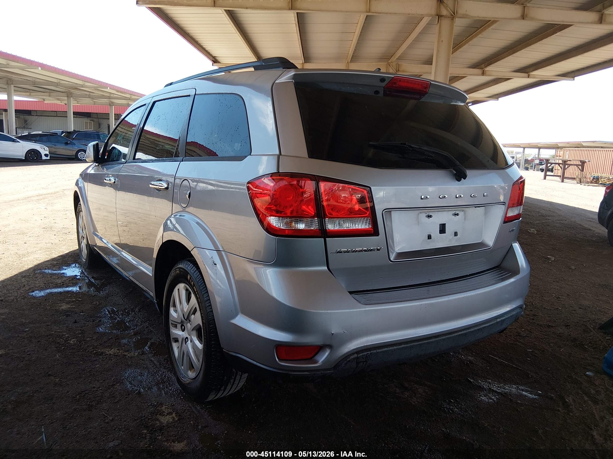 2015 Dodge Journey Sxt Gray vin: 3C4PDCBB5FT588122