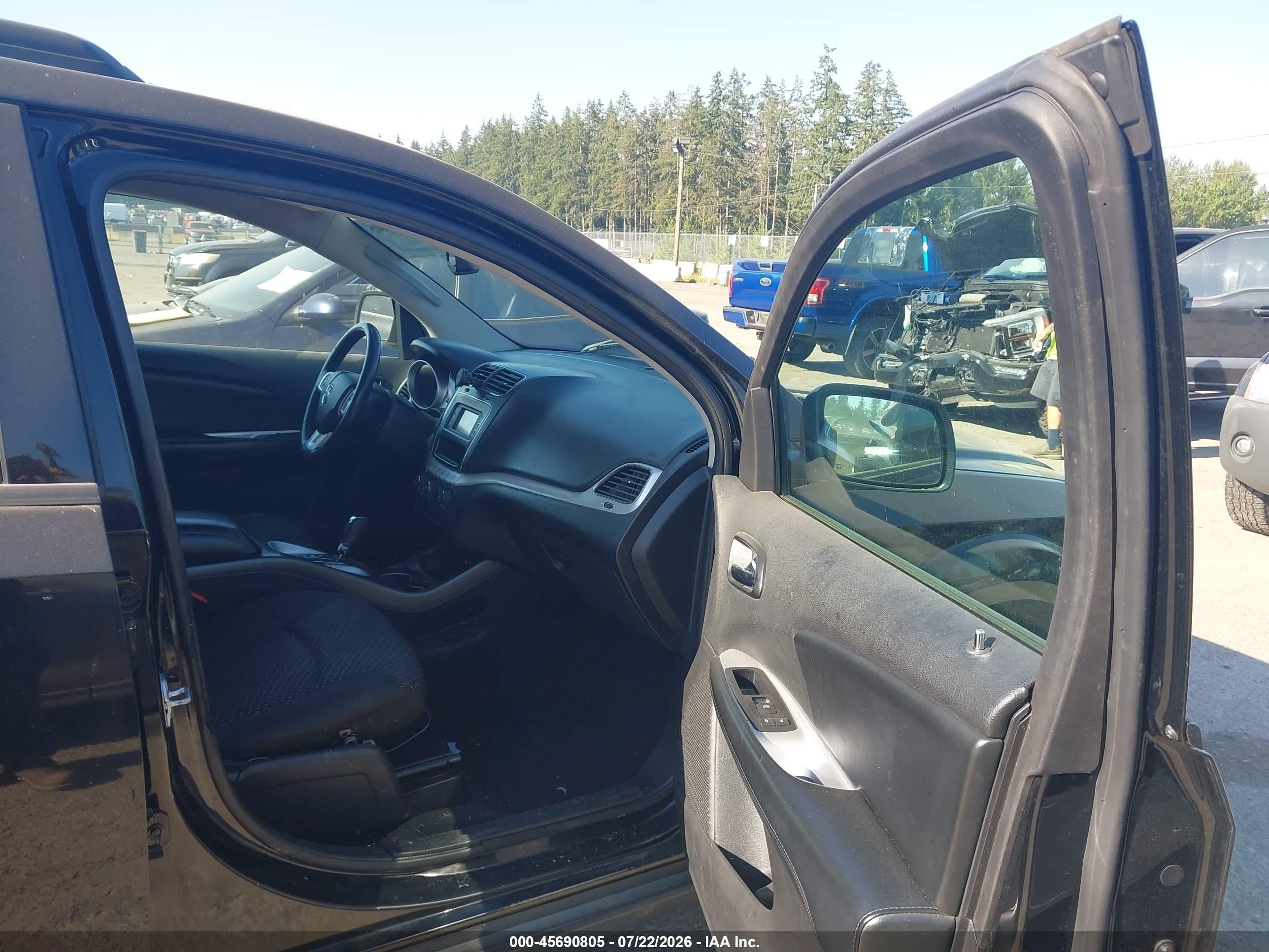 2015 Dodge Journey Sxt Black vin: 3C4PDCBB5FT738732
