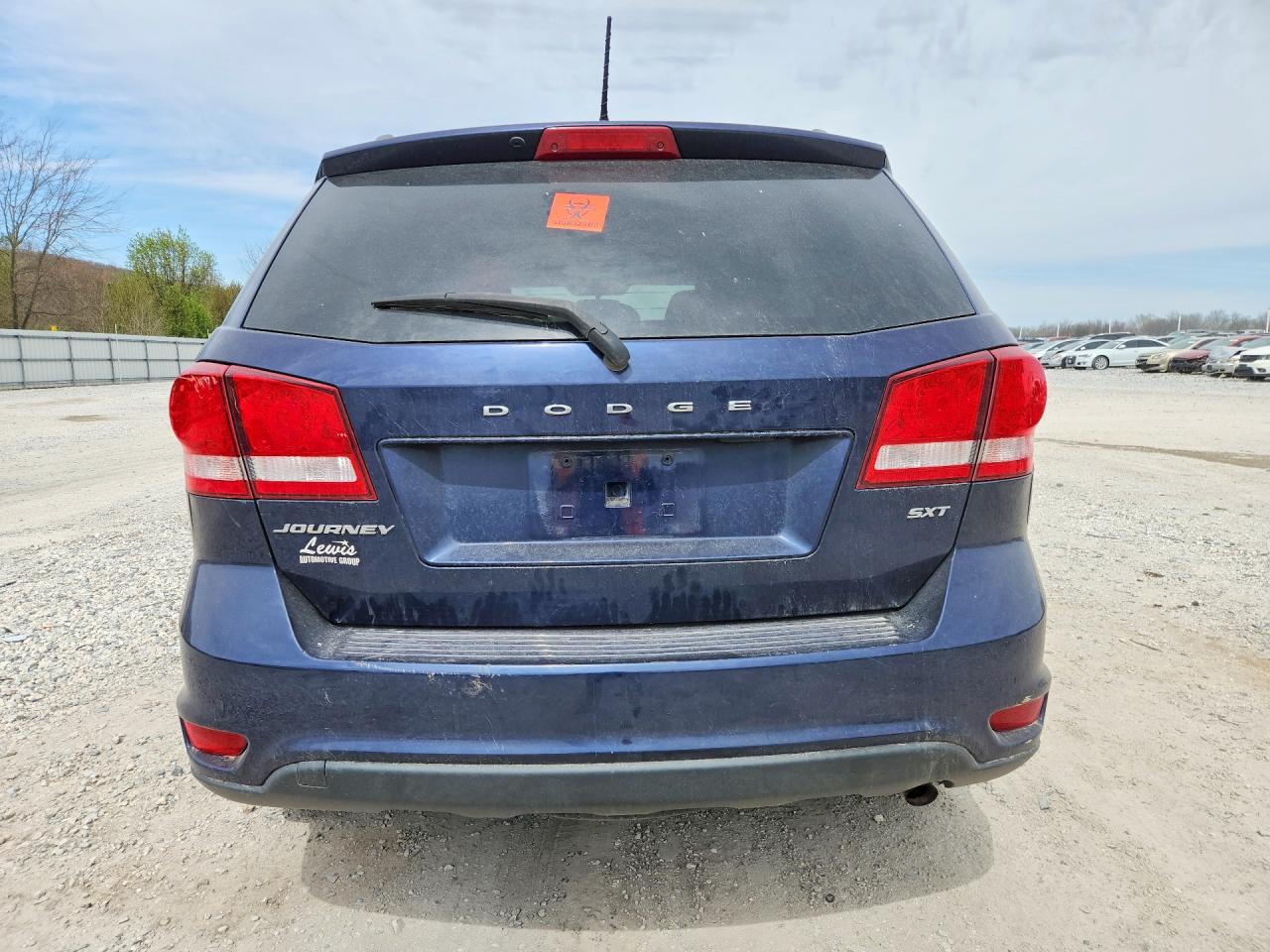 2017 Dodge Journey Sxt Blue vin: 3C4PDCBB5HT619517