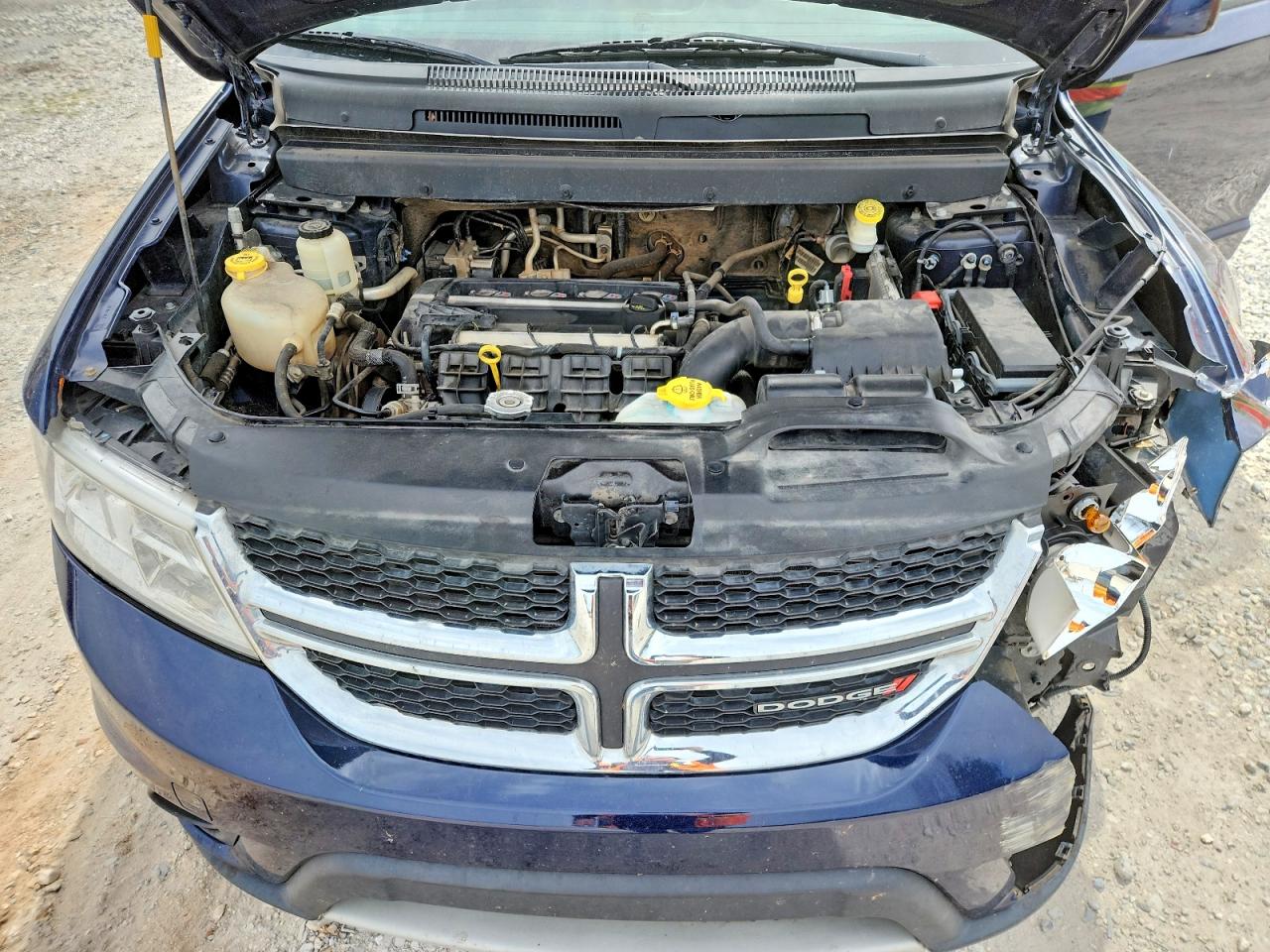 2017 Dodge Journey Sxt Blue vin: 3C4PDCBB5HT619517