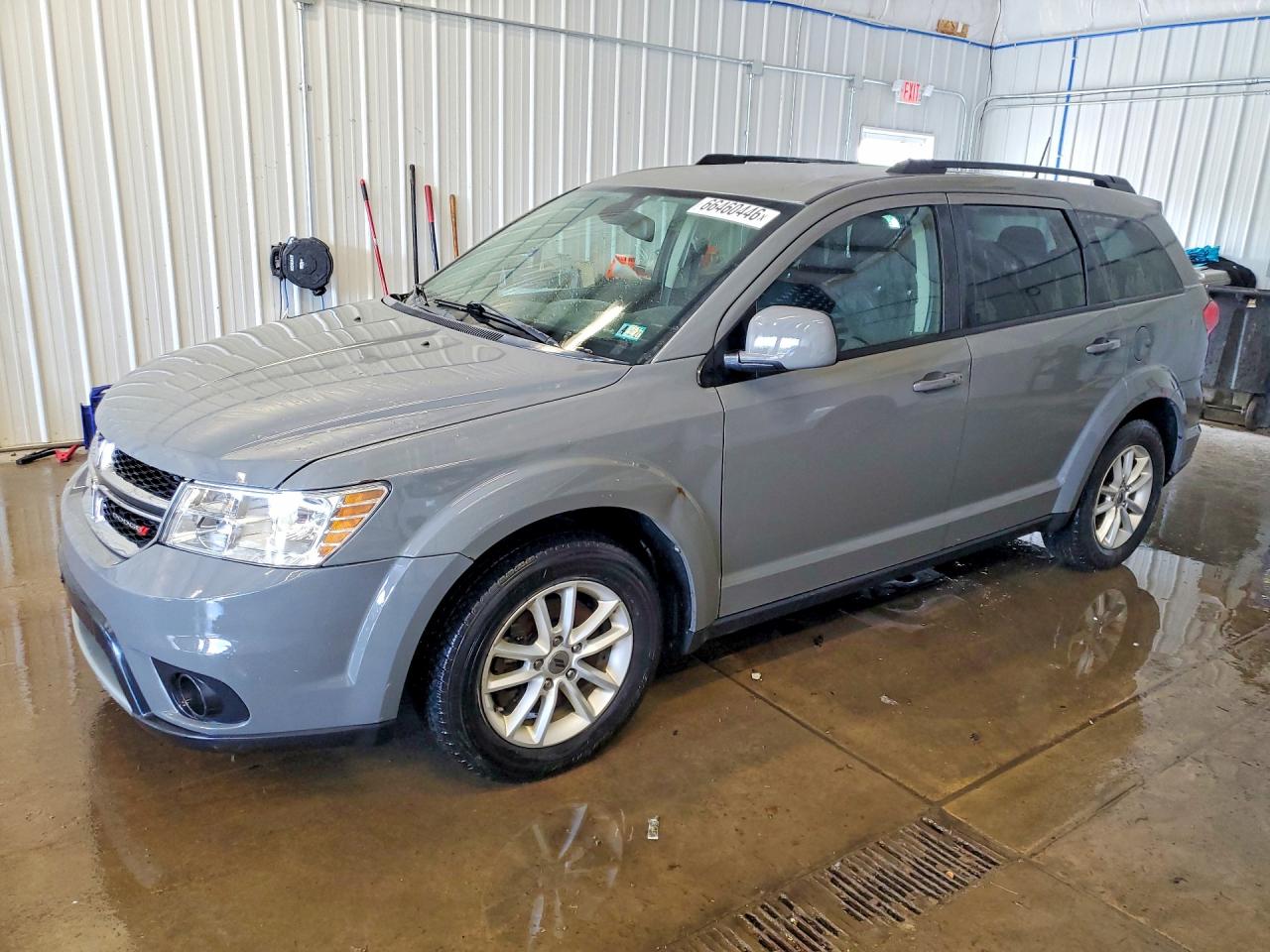2019 Dodge Journey Se Gray vin: 3C4PDCBB5KT708074