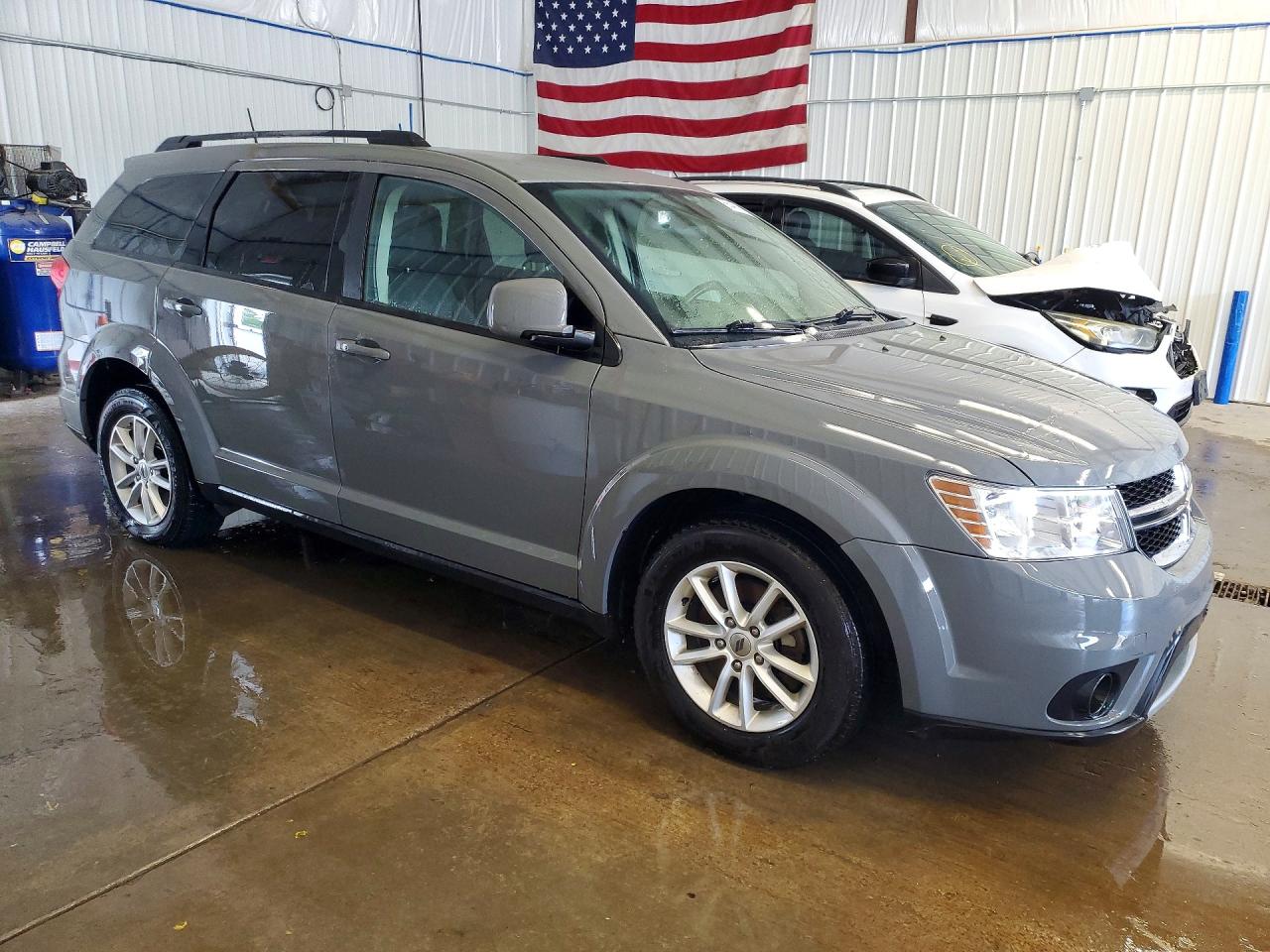 2019 Dodge Journey Se Gray vin: 3C4PDCBB5KT708074