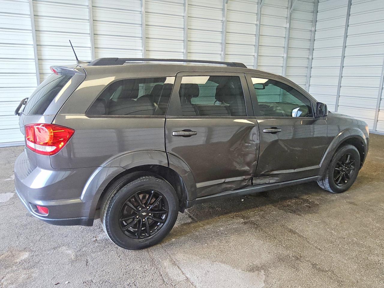2019 Dodge Journey Se Gray vin: 3C4PDCBB5KT862073