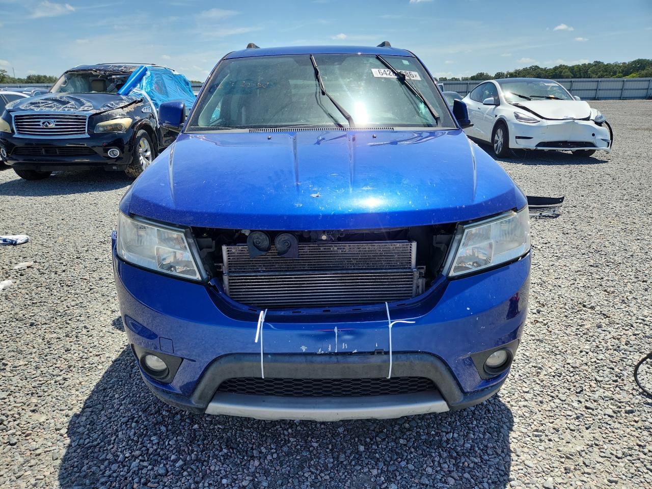 2012 Dodge Journey Sxt Blue vin: 3C4PDCBB6CT394288