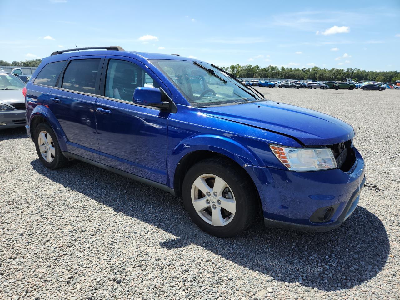 2012 Dodge Journey Sxt Blue vin: 3C4PDCBB6CT394288
