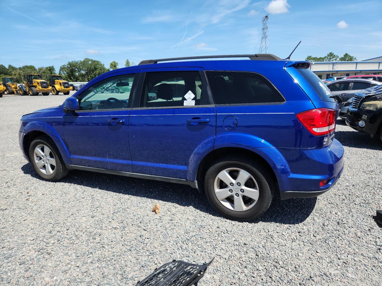 2012 Dodge Journey Sxt Blue vin: 3C4PDCBB6CT394288