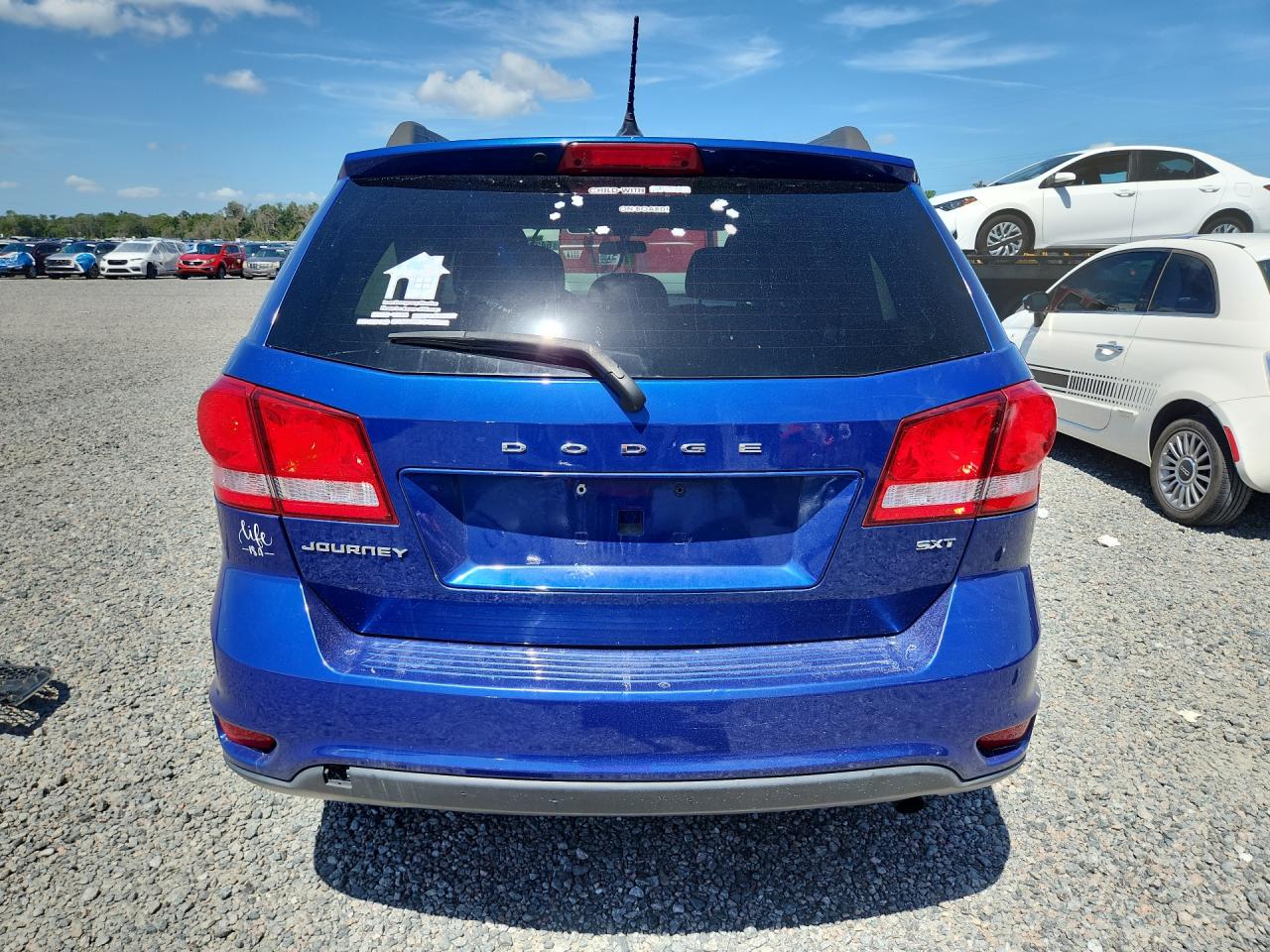 2012 Dodge Journey Sxt Blue vin: 3C4PDCBB6CT394288