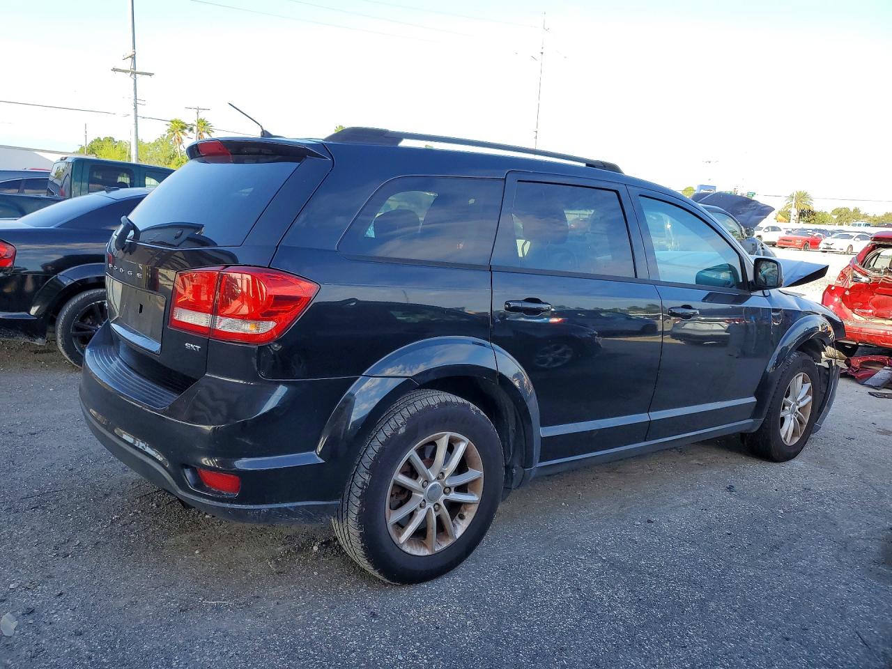 2013 Dodge Journey Sxt Black vin: 3C4PDCBB6DT675833