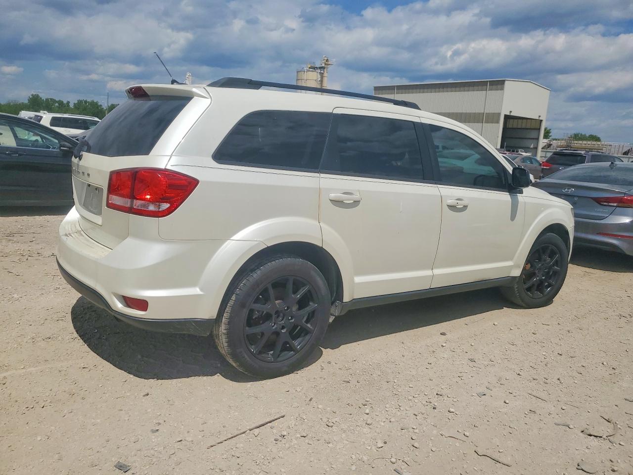 2014 Dodge Journey Sxt Белый vin: 3C4PDCBB6ET117658