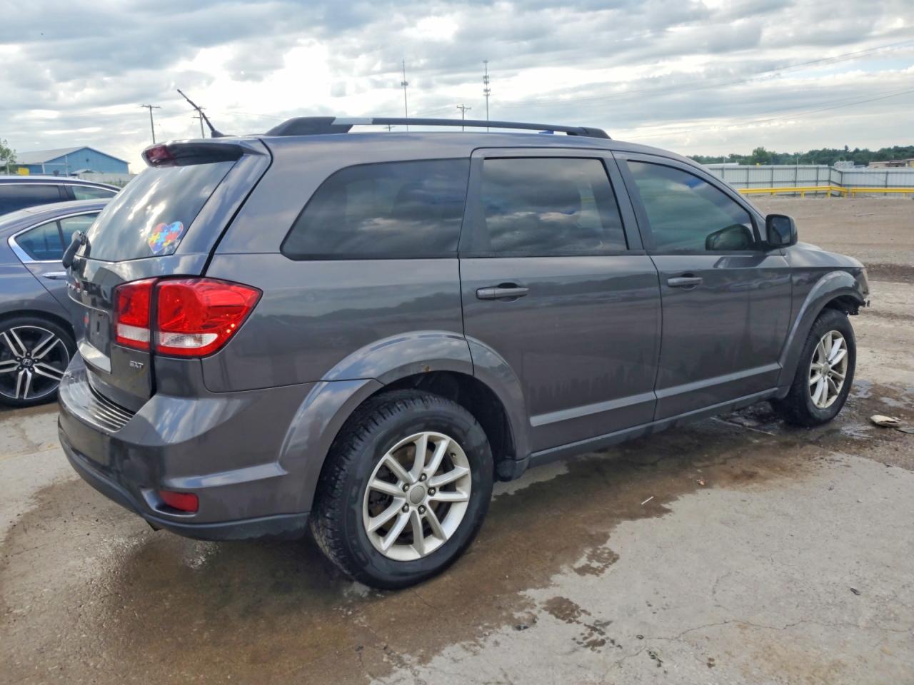 2014 Dodge Journey Sxt Gray vin: 3C4PDCBB6ET217839