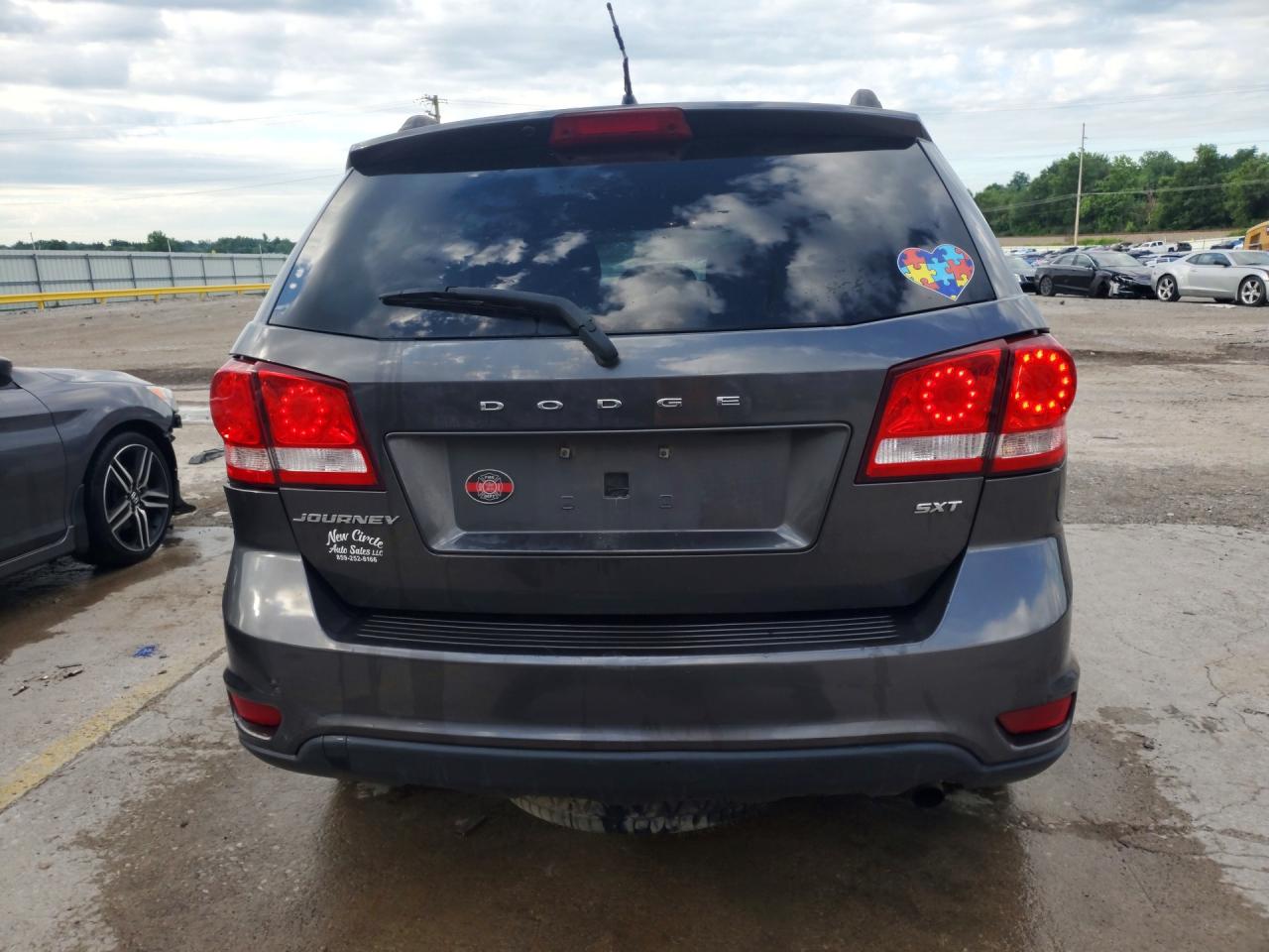 2014 Dodge Journey Sxt Gray vin: 3C4PDCBB6ET217839