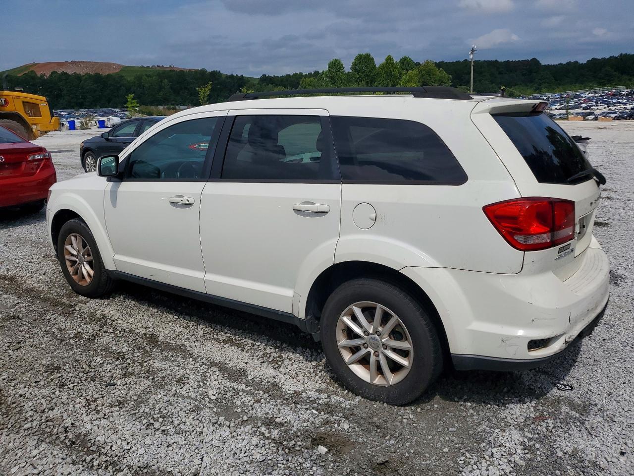 2015 Dodge Journey Sxt White vin: 3C4PDCBB6FT560751