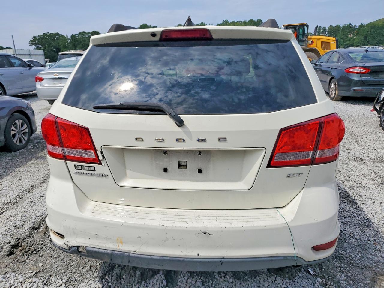 2015 Dodge Journey Sxt White vin: 3C4PDCBB6FT560751