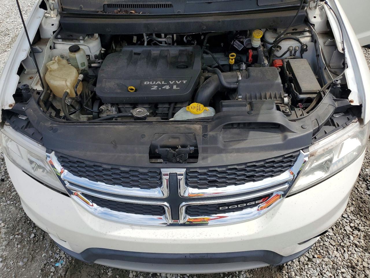 2015 Dodge Journey Sxt White vin: 3C4PDCBB6FT560751