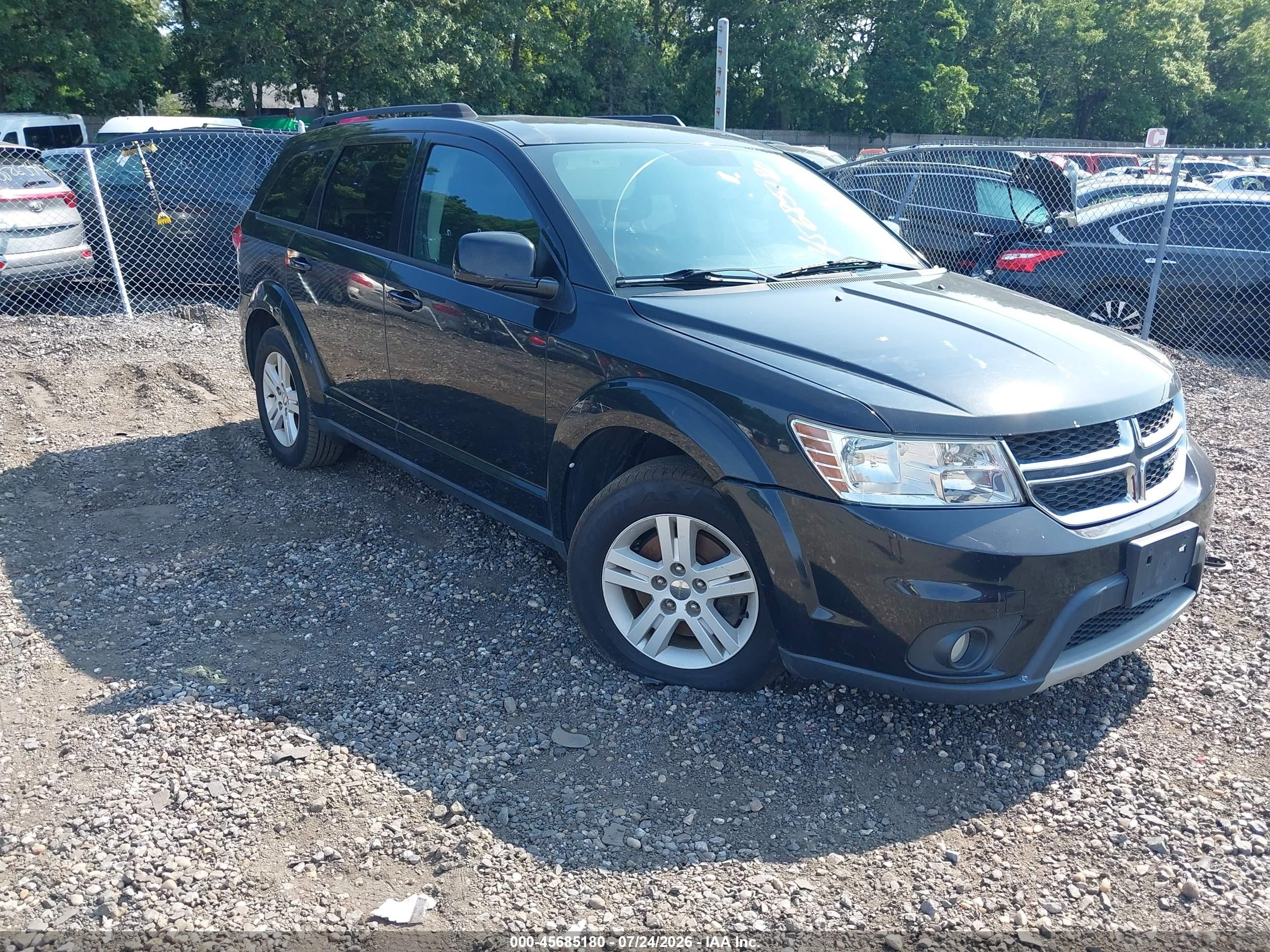 2012 Dodge Journey Sxt Black vin: 3C4PDCBB7CT304386