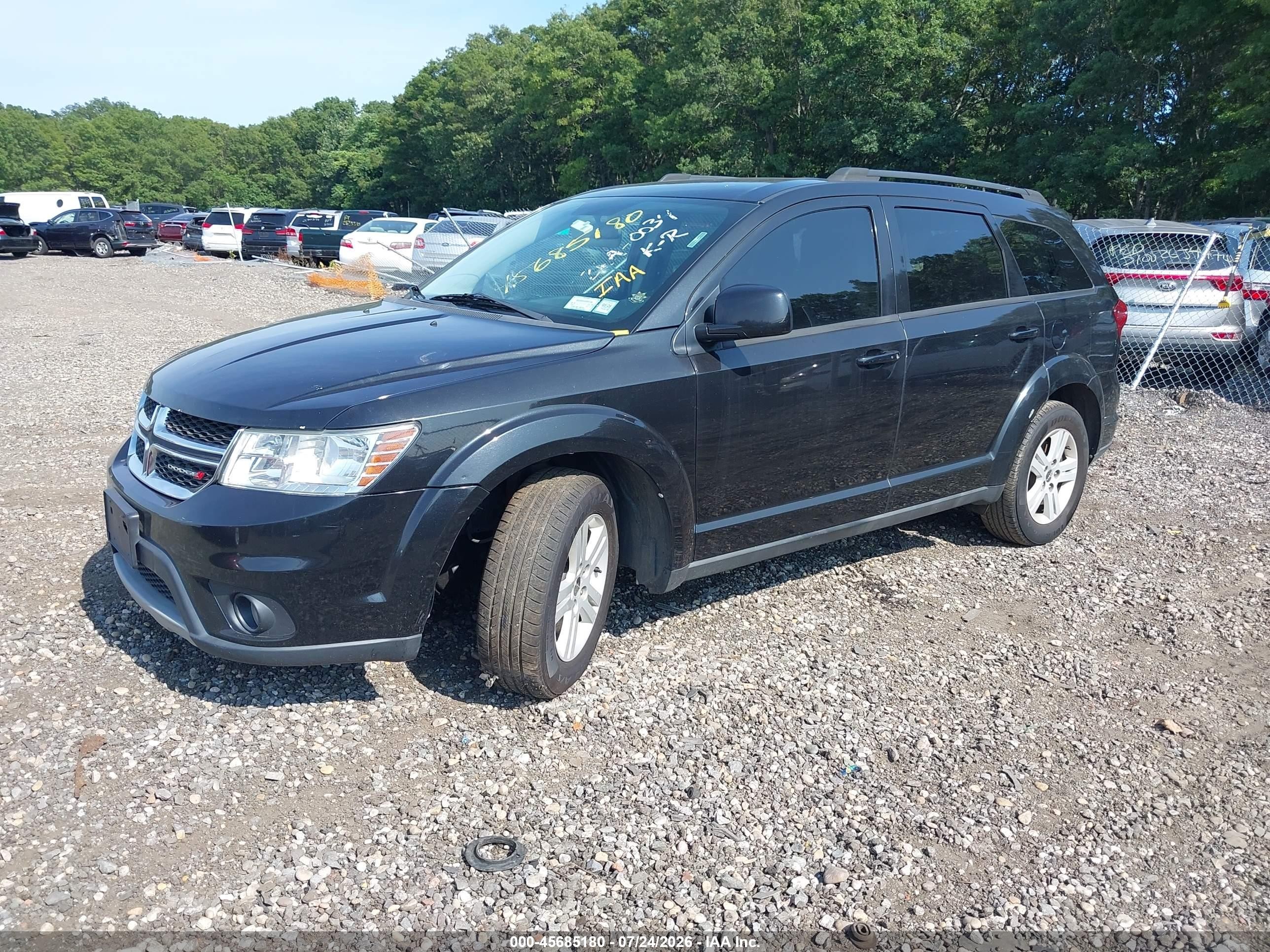 2012 Dodge Journey Sxt Black vin: 3C4PDCBB7CT304386