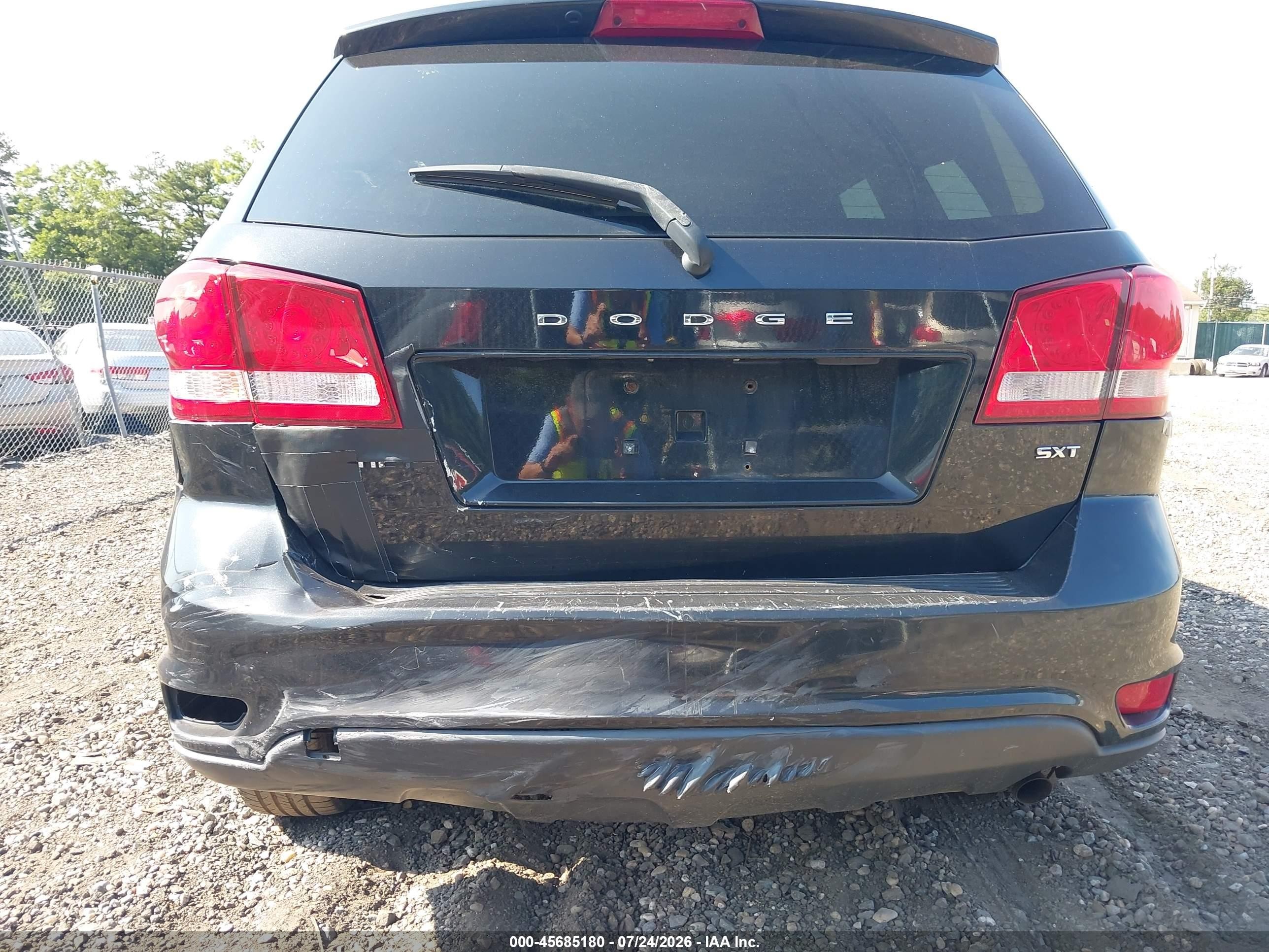 2012 Dodge Journey Sxt Black vin: 3C4PDCBB7CT304386
