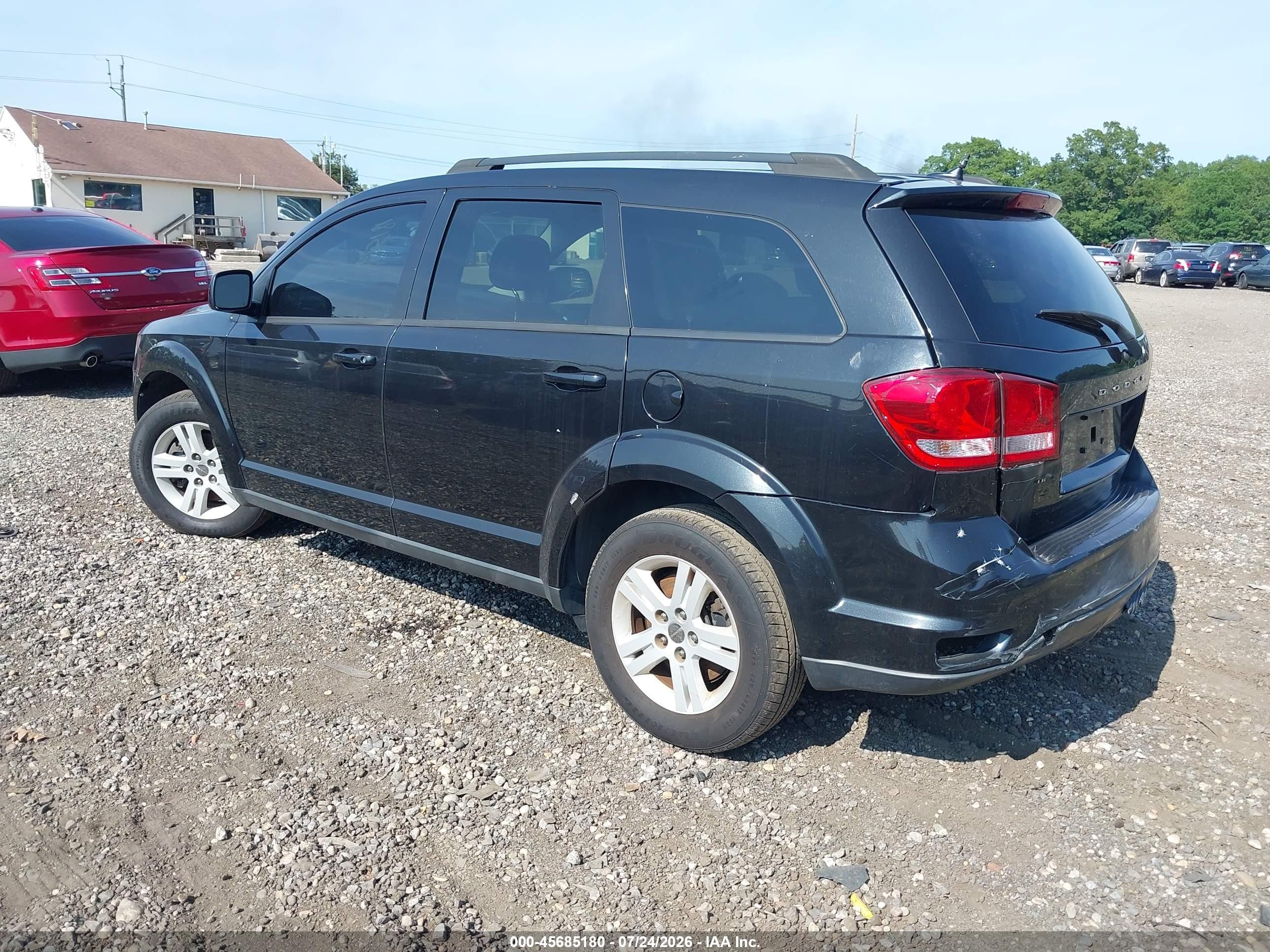 2012 Dodge Journey Sxt Black vin: 3C4PDCBB7CT304386