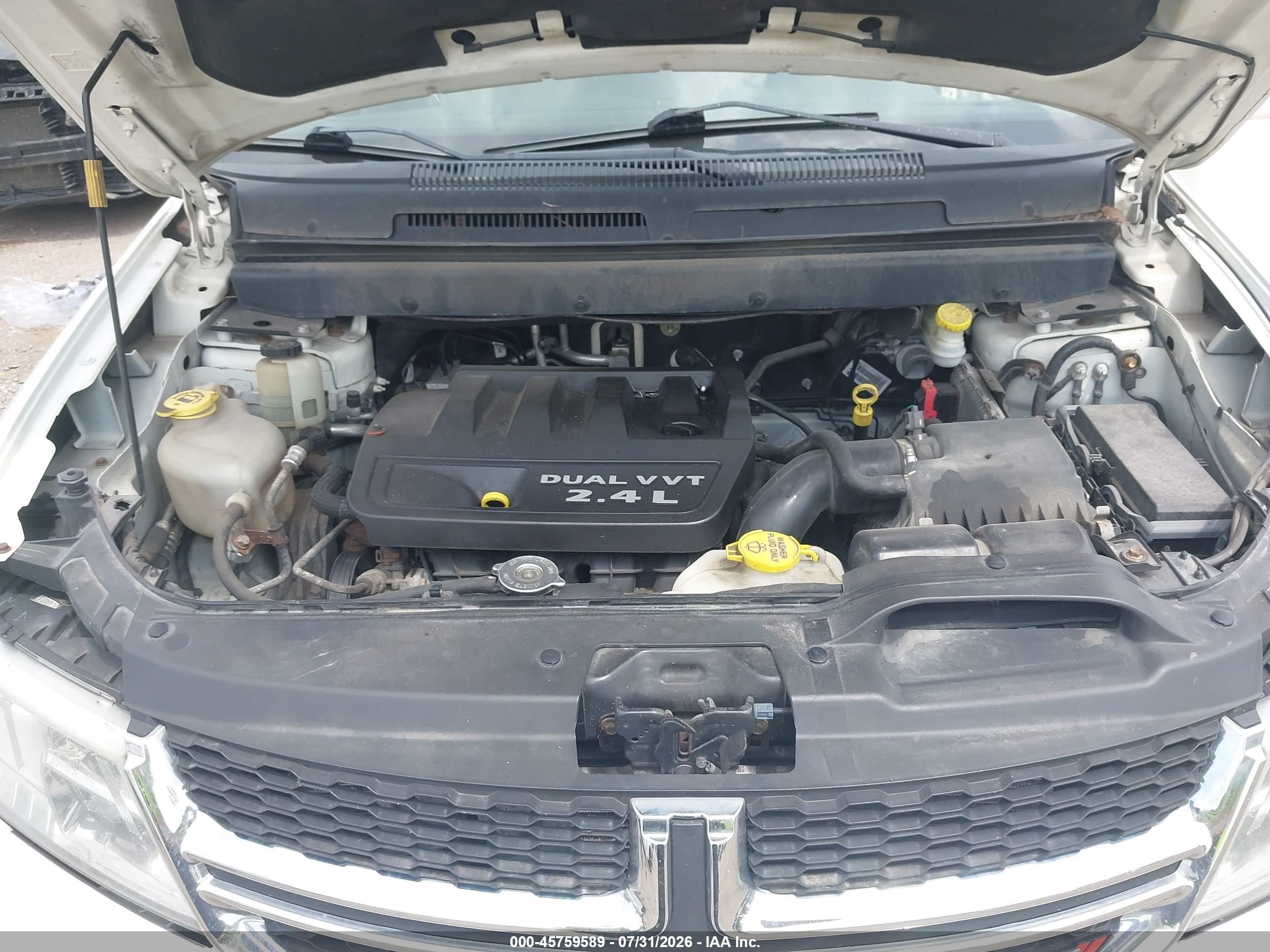 2013 Dodge Journey Sxt Белый vin: 3C4PDCBB7DT548329