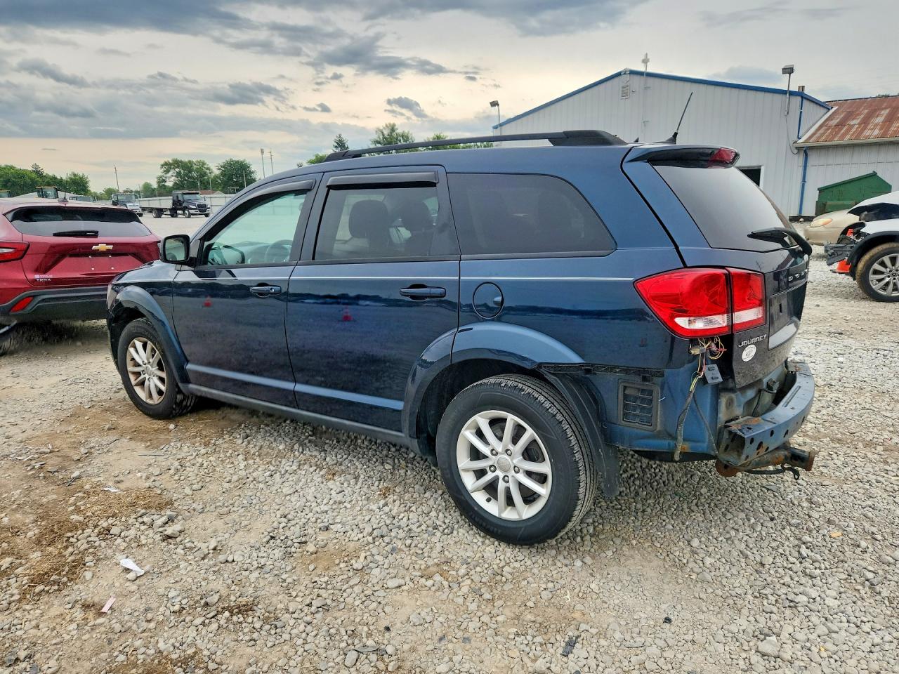 2013 Dodge Journey Sxt Blue vin: 3C4PDCBB7DT675808