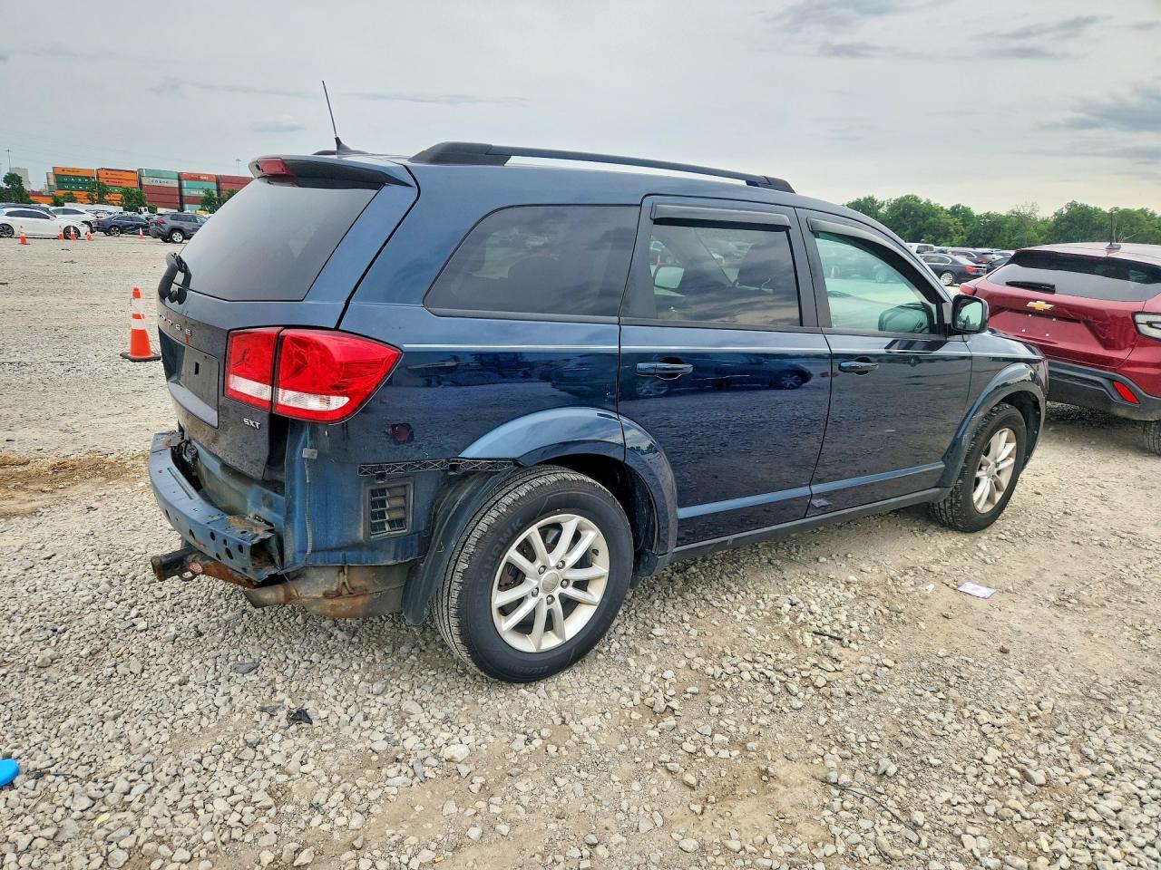 2013 Dodge Journey Sxt Blue vin: 3C4PDCBB7DT675808