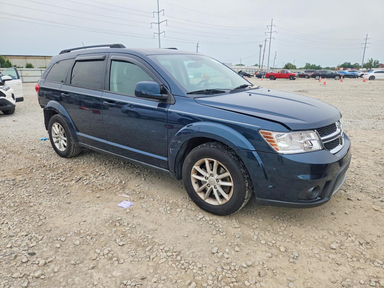 2013 Dodge Journey Sxt Blue vin: 3C4PDCBB7DT675808