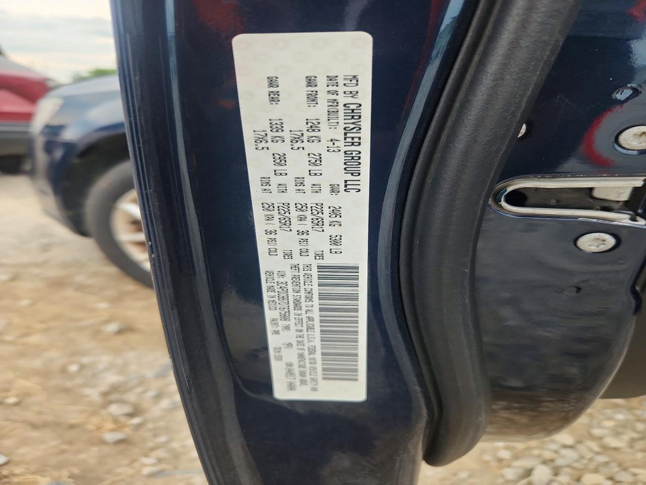 2013 Dodge Journey Sxt Blue vin: 3C4PDCBB7DT675808