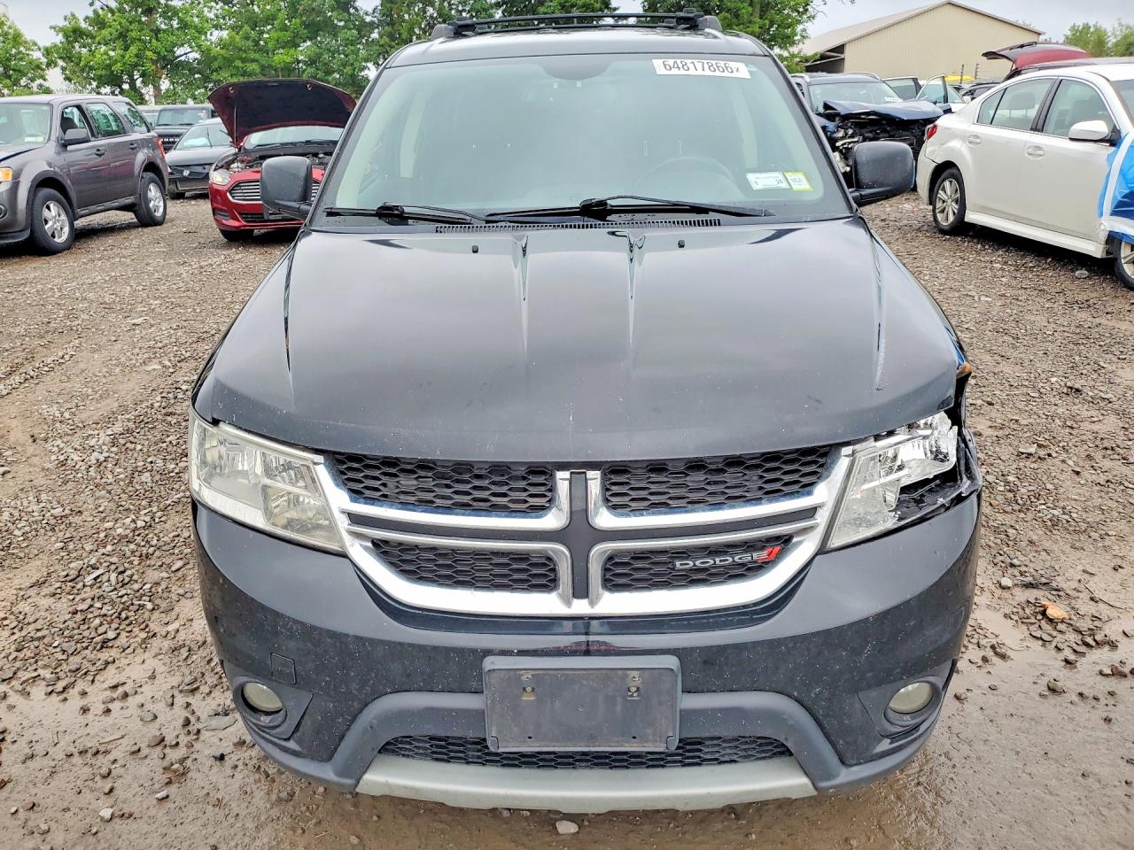 2014 Dodge Journey Sxt Black vin: 3C4PDCBB7ET154881