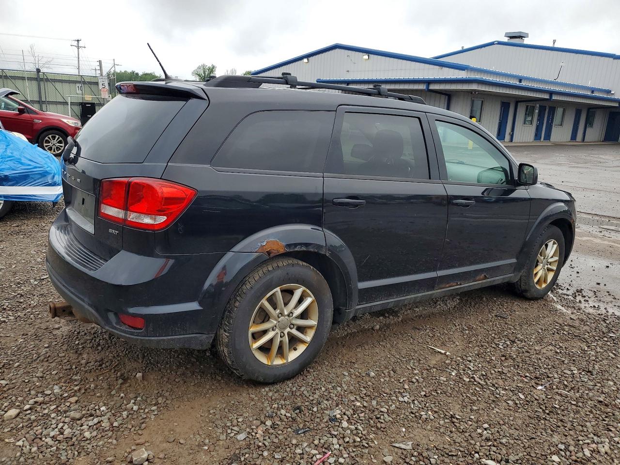 2014 Dodge Journey Sxt Black vin: 3C4PDCBB7ET154881