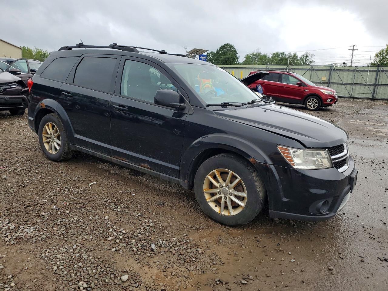 2014 Dodge Journey Sxt Black vin: 3C4PDCBB7ET154881