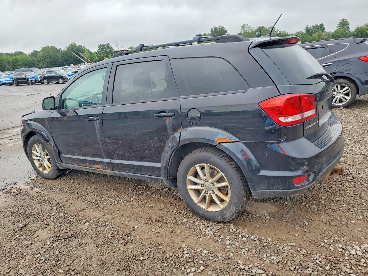 2014 Dodge Journey Sxt Black vin: 3C4PDCBB7ET154881