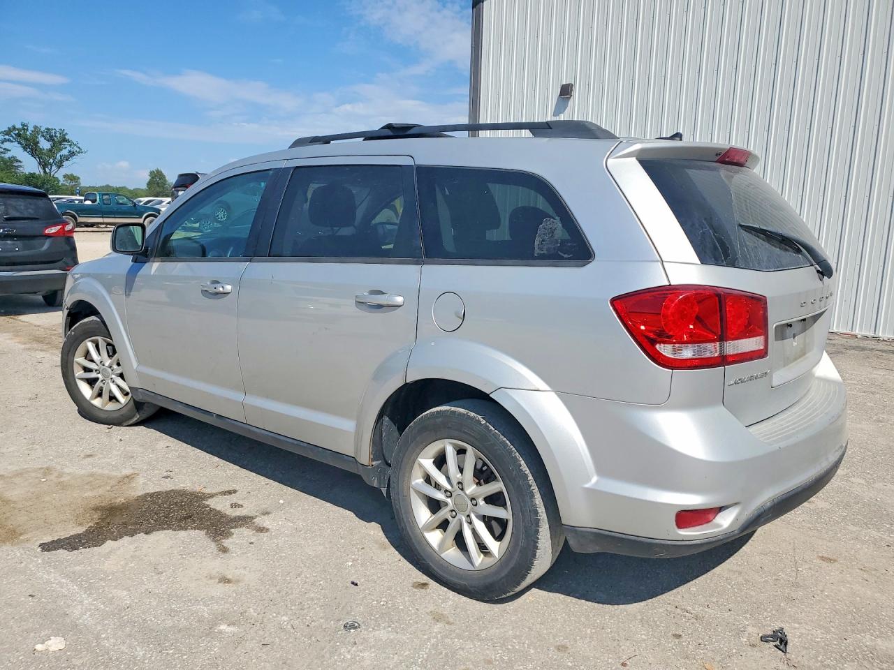 2014 Dodge Journey Sxt Silver vin: 3C4PDCBB7ET180493