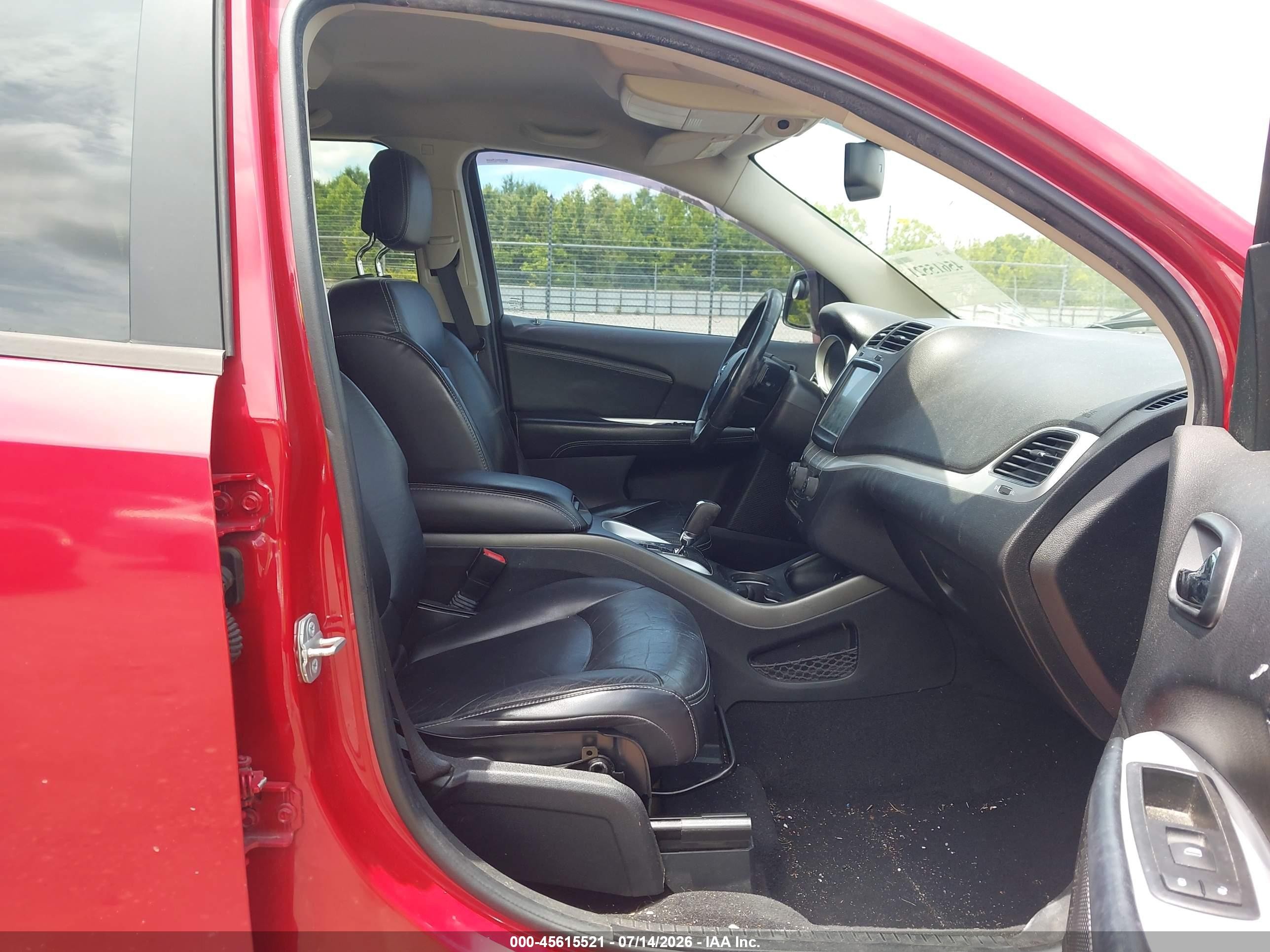 2014 Dodge Journey Sxt Красный vin: 3C4PDCBB7ET203576