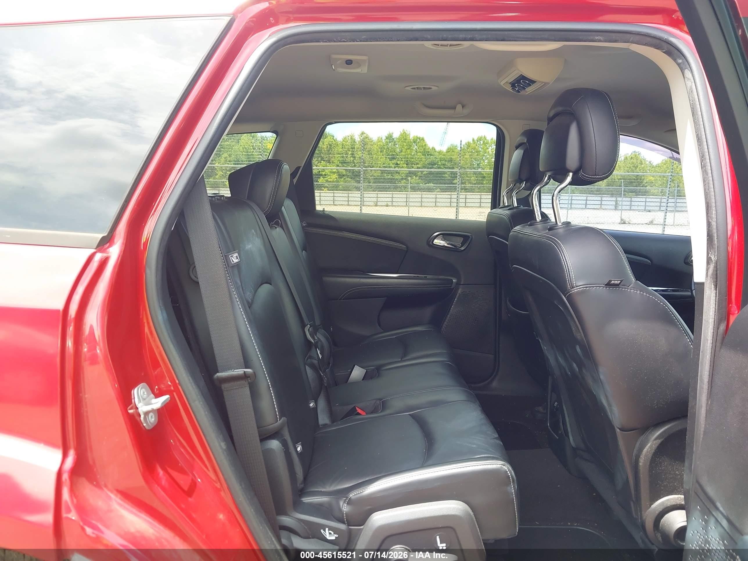 2014 Dodge Journey Sxt Красный vin: 3C4PDCBB7ET203576
