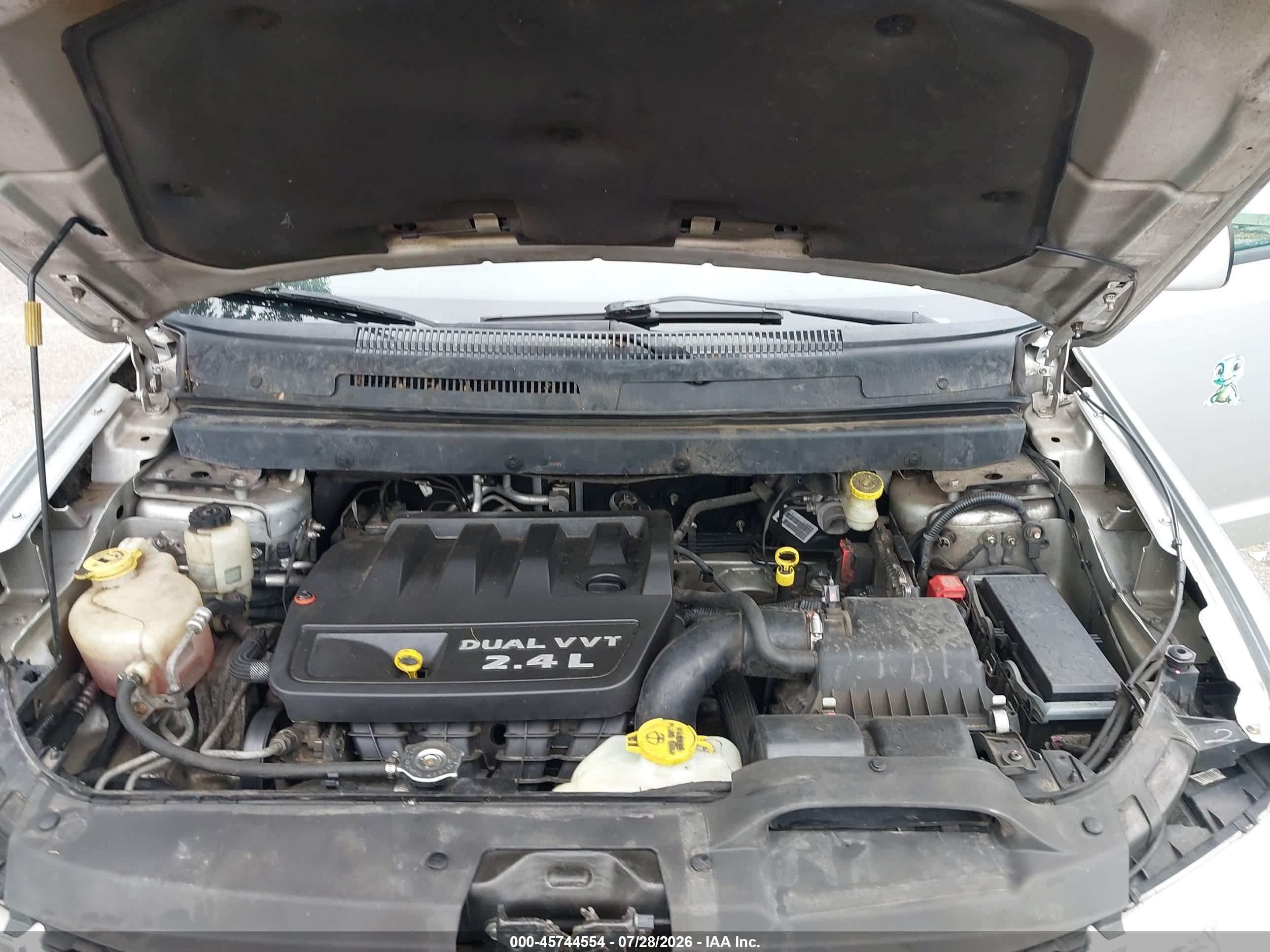 2014 Dodge Journey Sxt Silver vin: 3C4PDCBB7ET267309