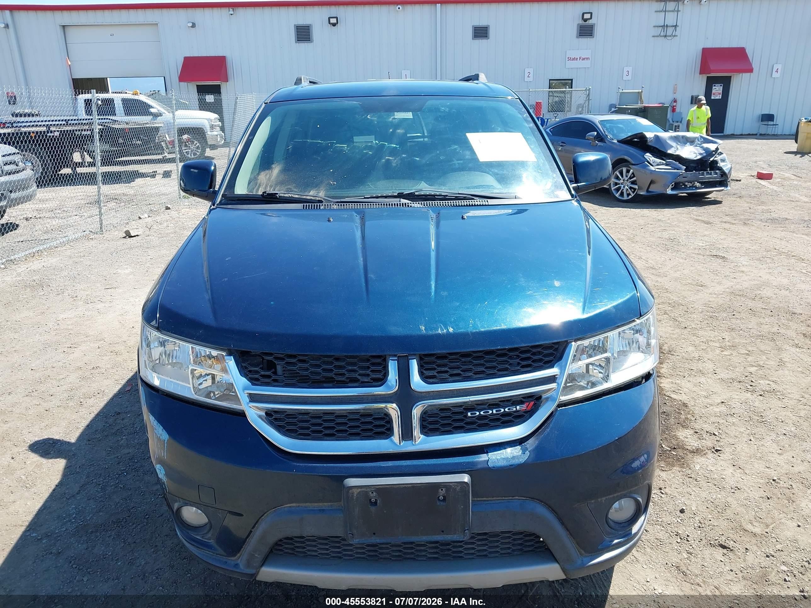 2015 Dodge Journey Sxt Blue vin: 3C4PDCBB7FT564310
